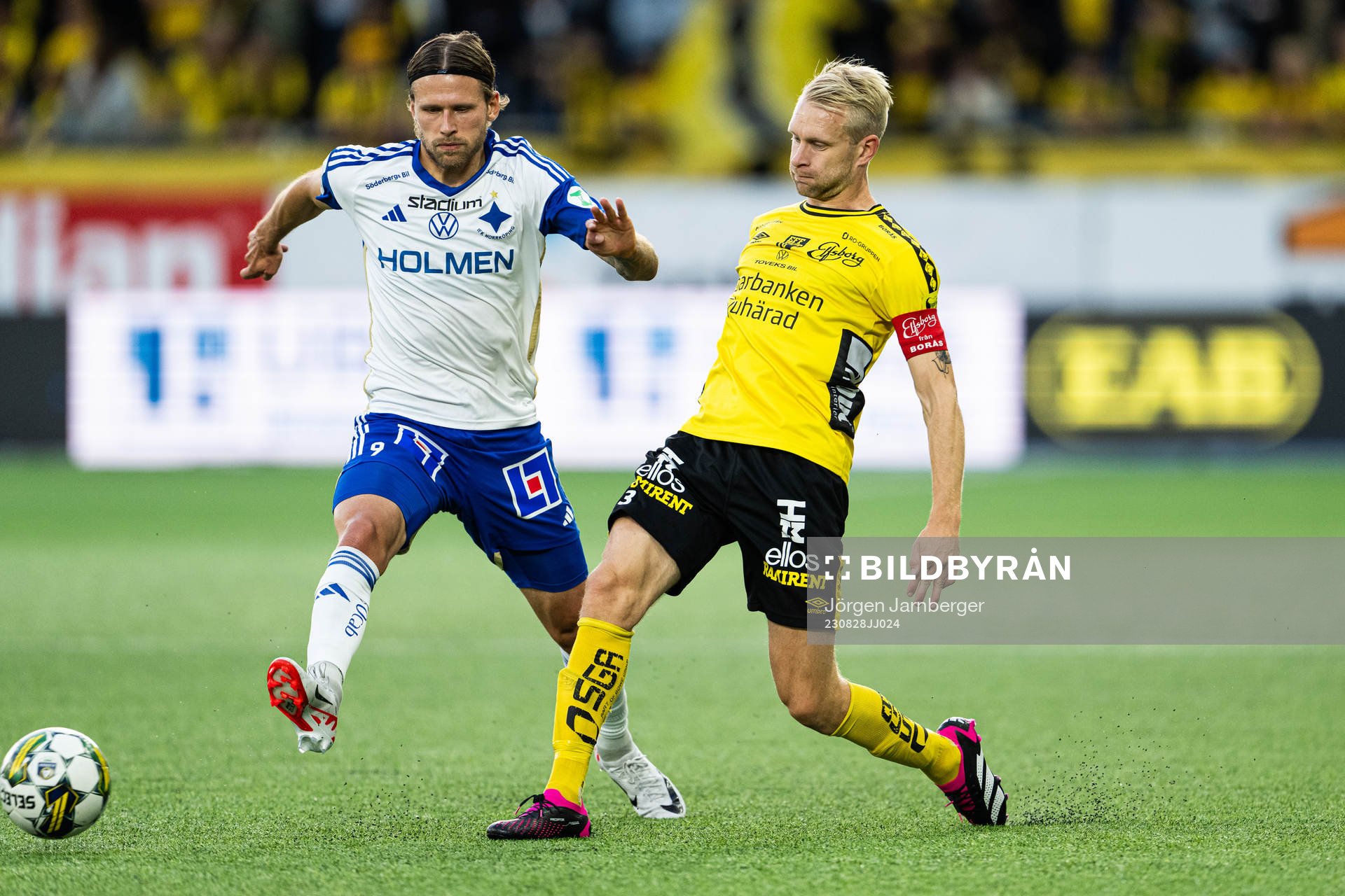 IFK Norrköpings Arnor Traustason och Elfsborgs Johan
