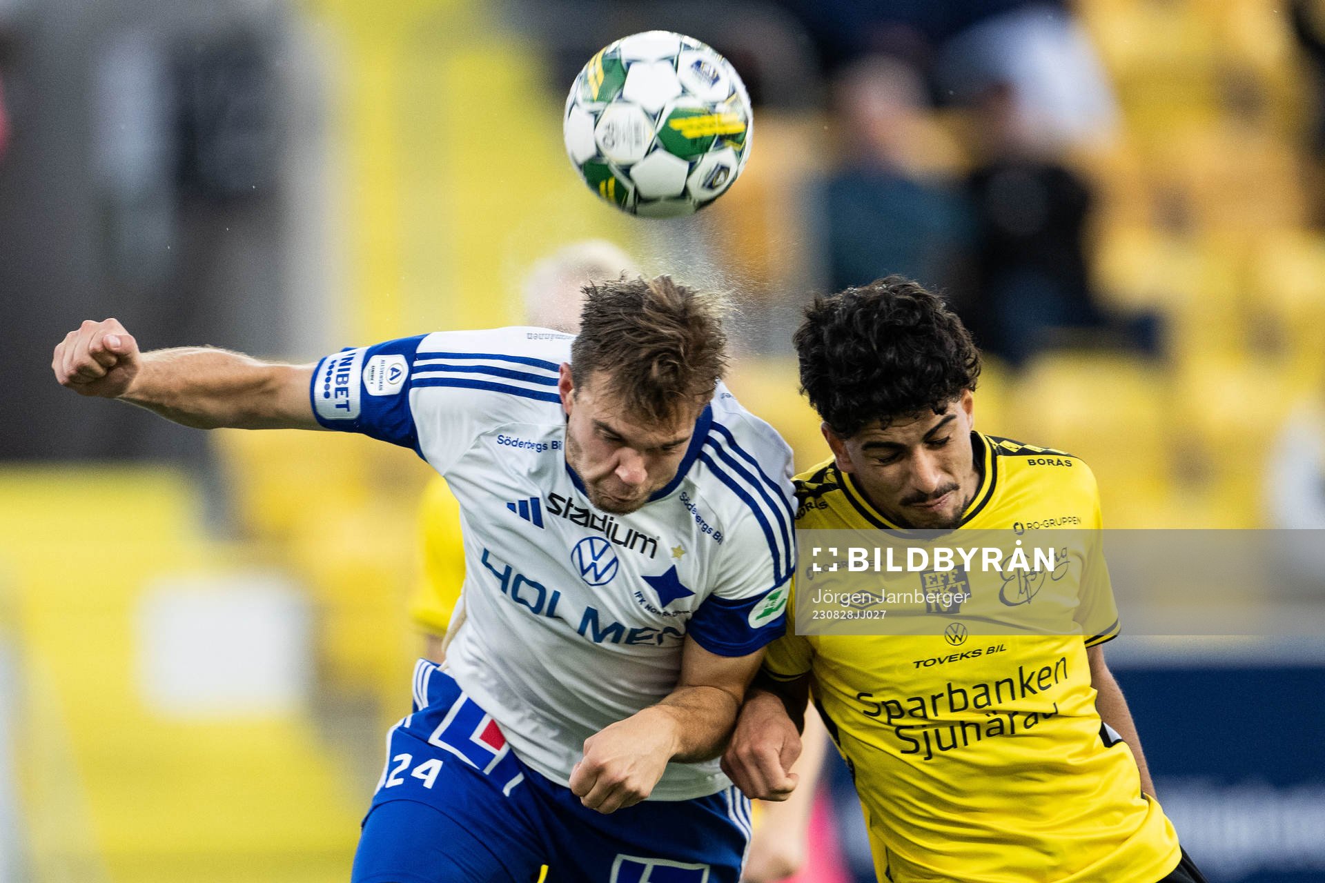 IFK Norrköpings Anton Eriksson och Elfsborgs Ahmed Qasem
