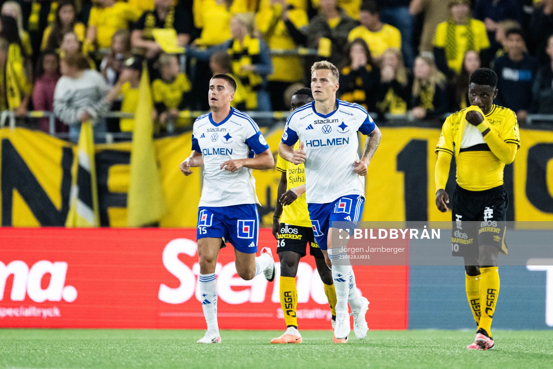 IFK Norrköpings Marco Lund Nielsen jublar
