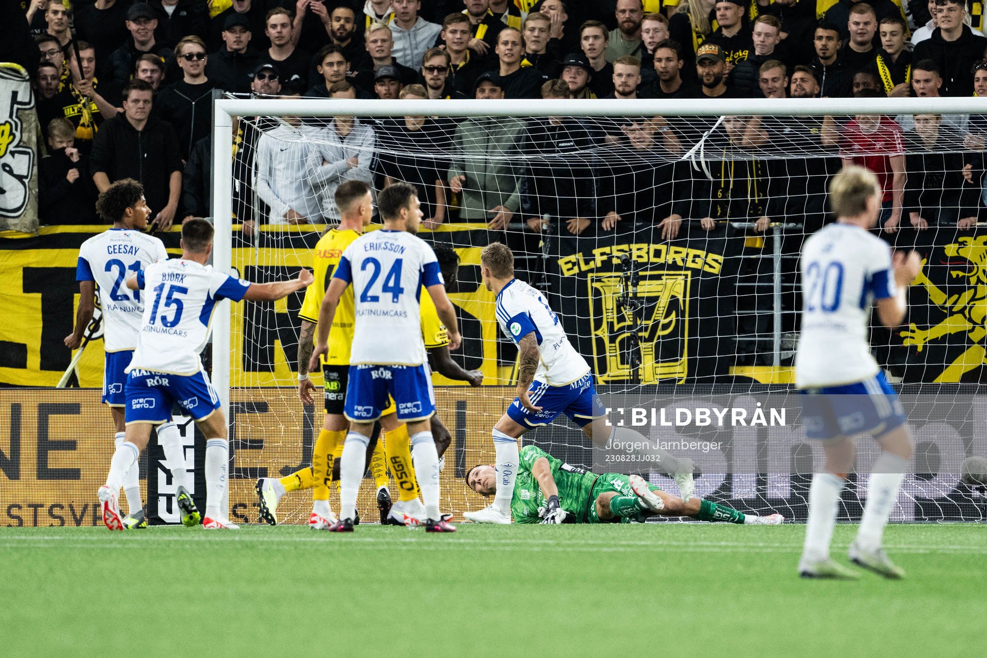 IFK Norrköpings Marco Lund Nielsen jublar