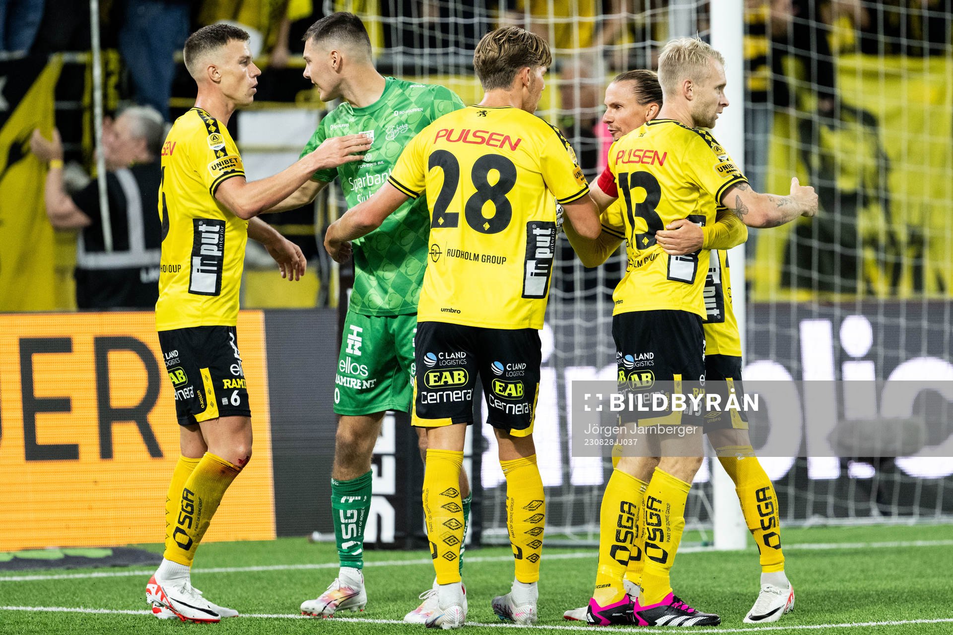 Elfsborgs Andri Fannar Baldursson, målvakt Hakon