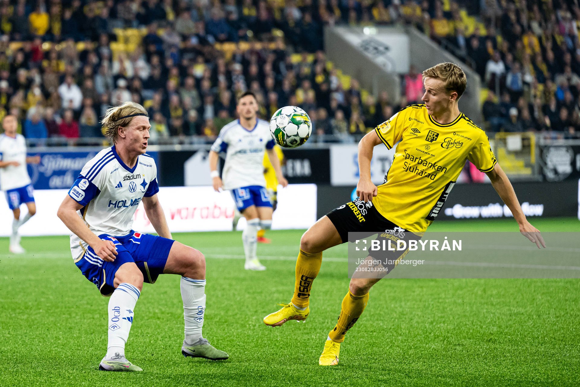 IFK Norrköpings Daniel Fritz Eid och Elfsborgs Jeppe
