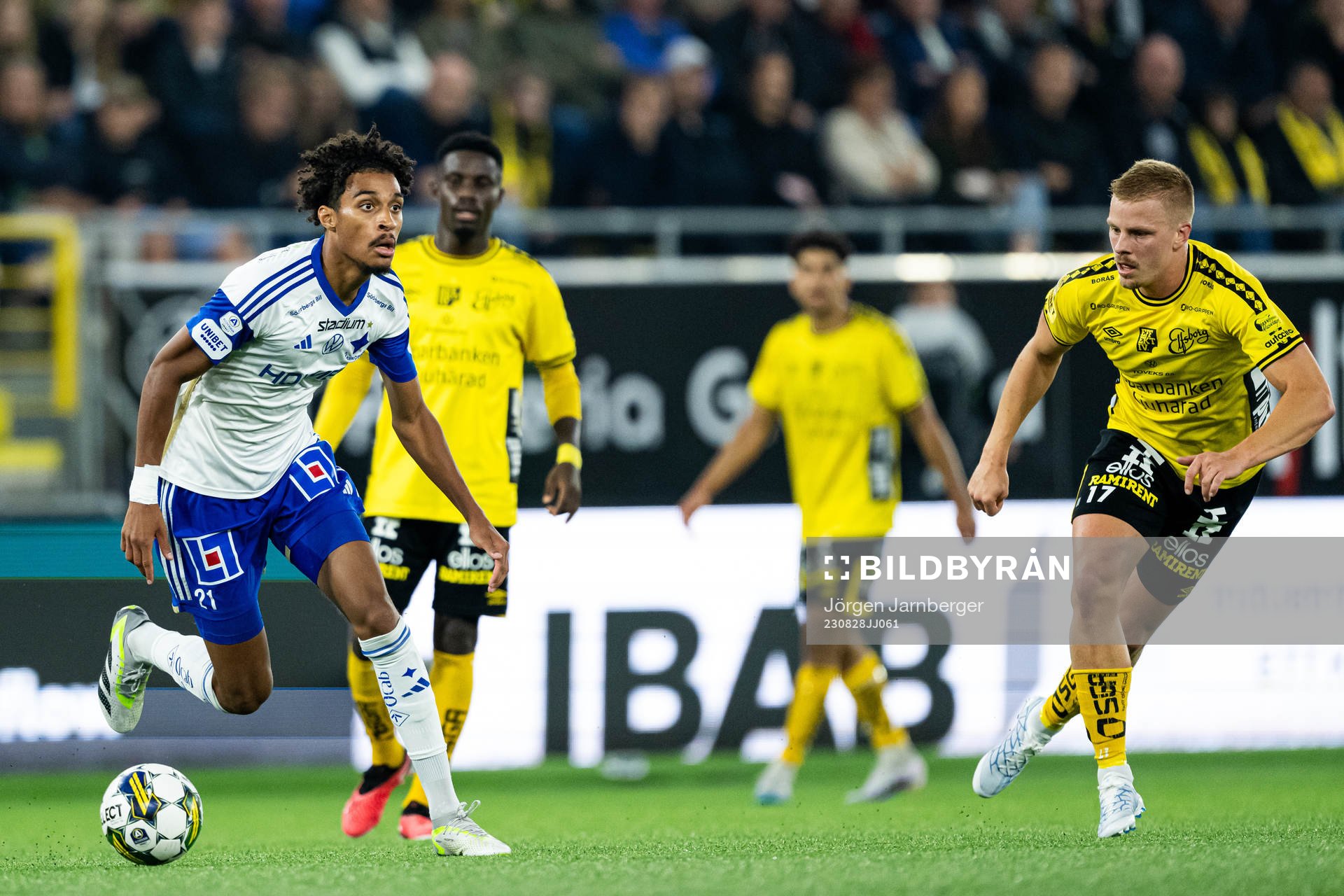 IFK Norrköpings Jesper Ceesay och Elfsborgs Per Frick