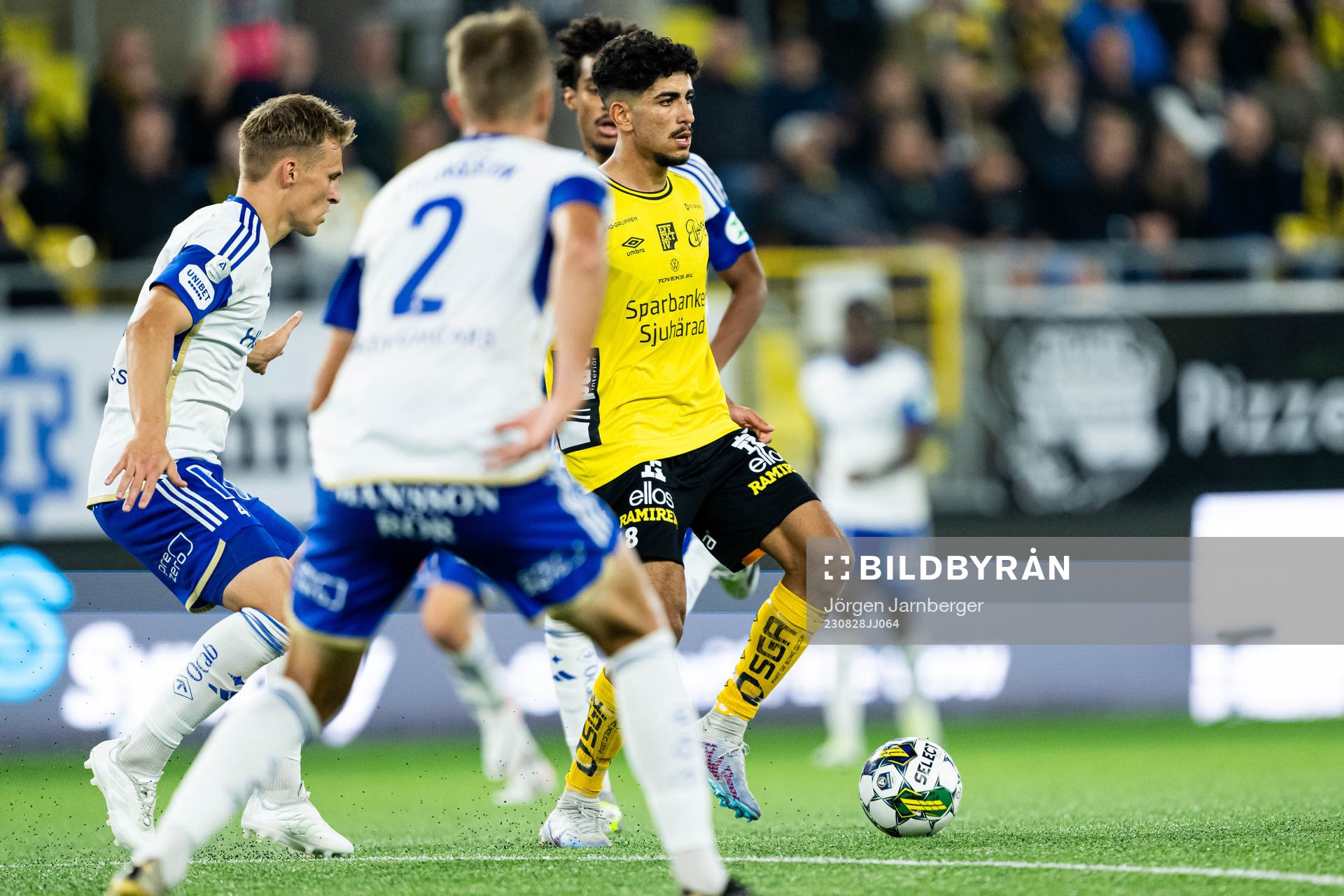 IFK Norrköpings Marco Lund Nielsen och Elfsborgs Ahmed