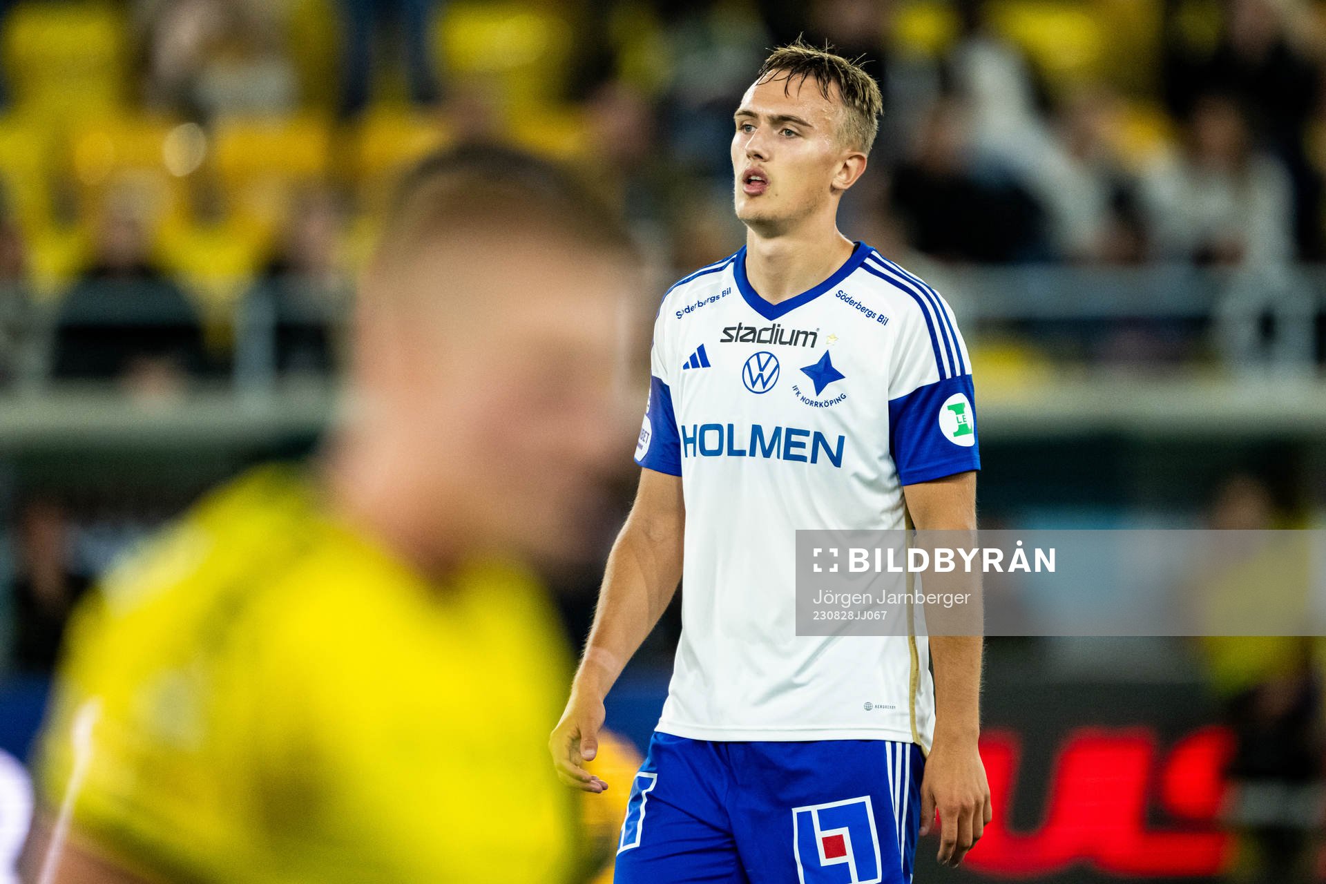 IFK Norrköpings Isak Ssewankambo deppar