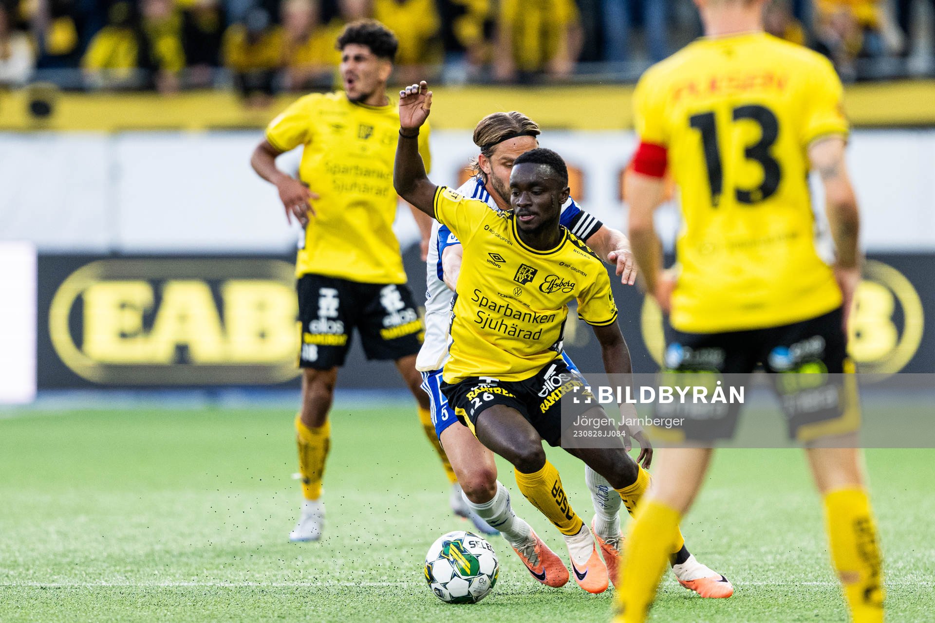 Elfsborgs Emmanuel Boateng och IFK Norrköpings Christoffer
