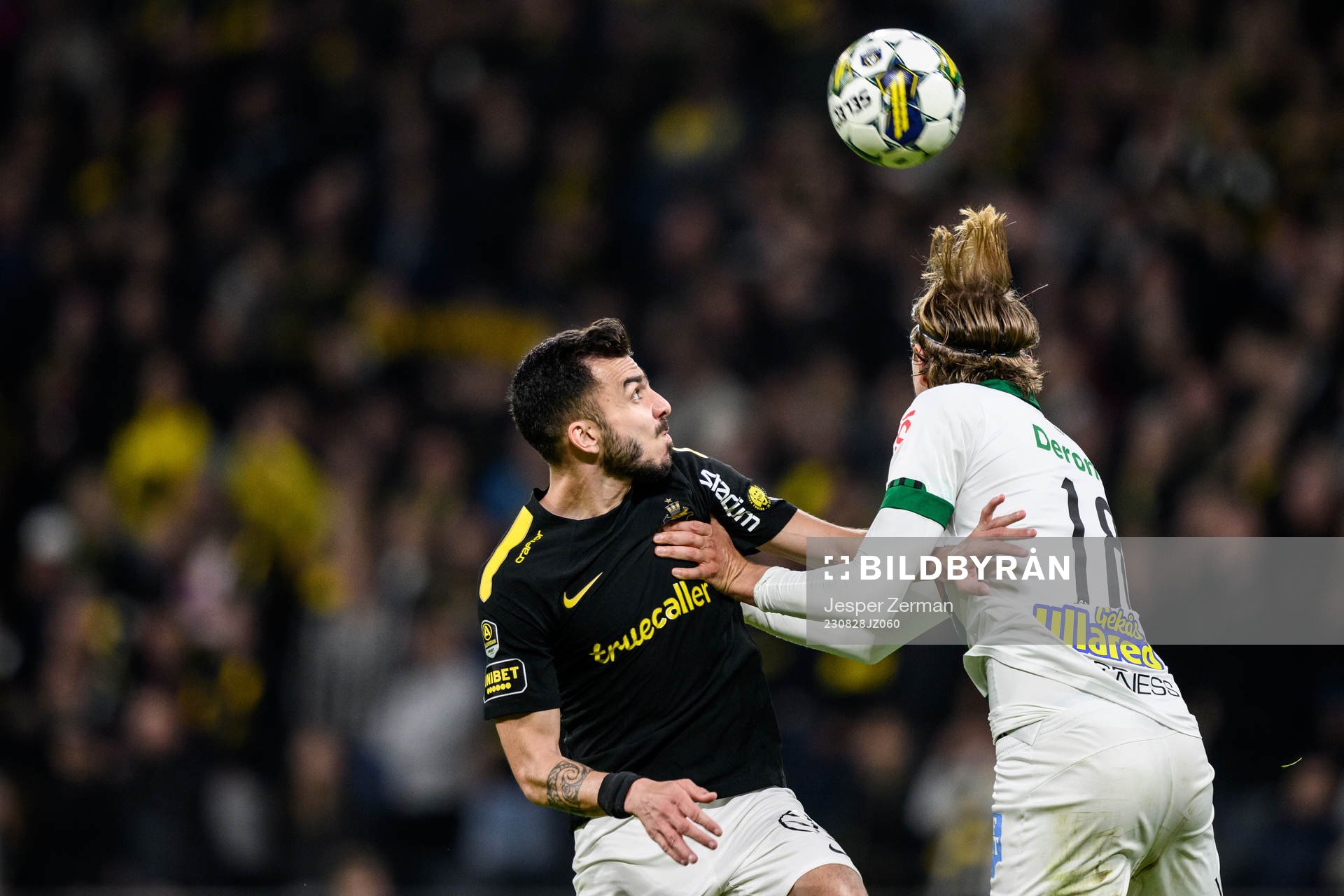 AIKs Ioannis Pittas och Varbergs Joakim Lindner