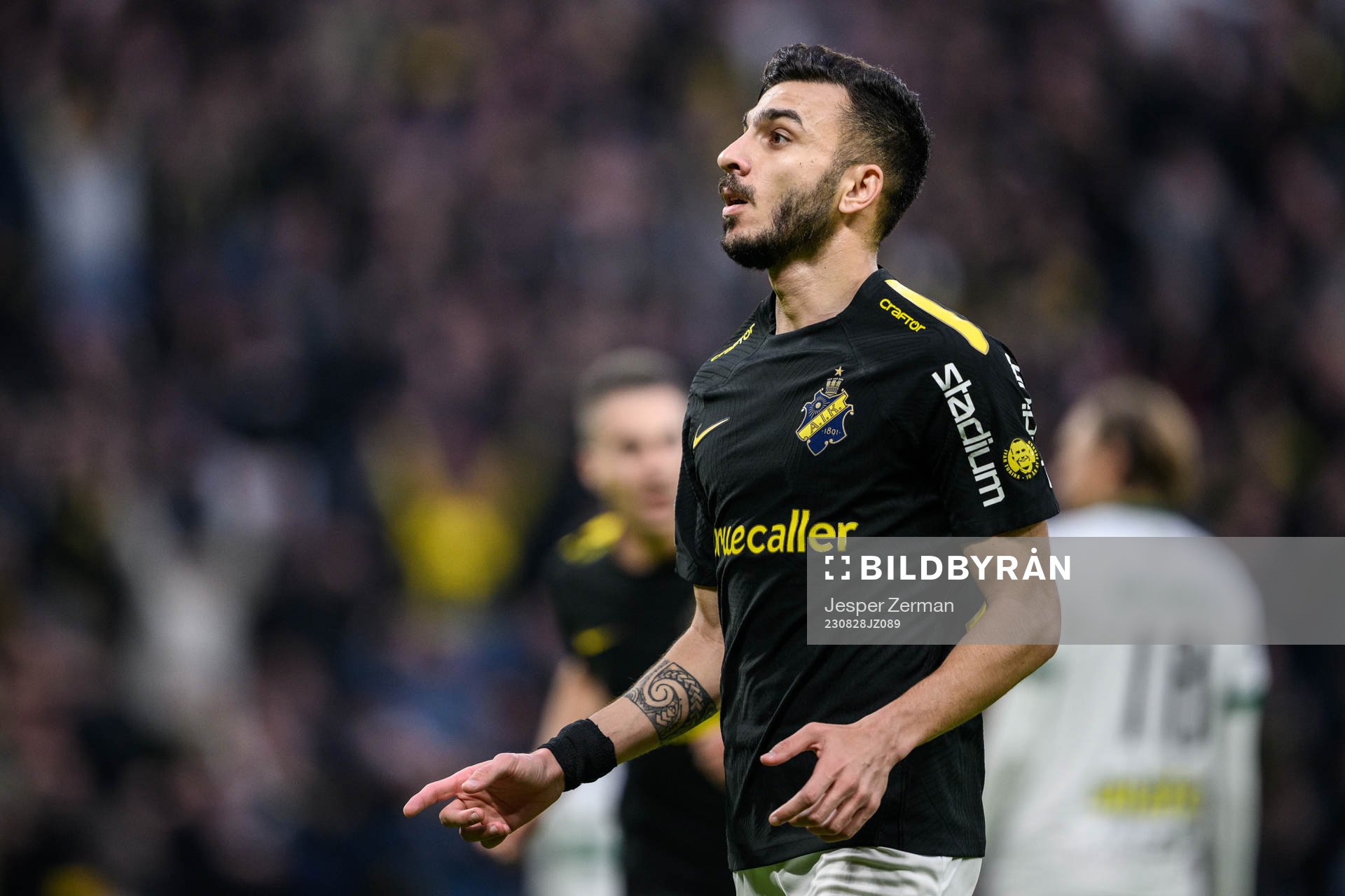 AIKs Ioannis Pittas jublar