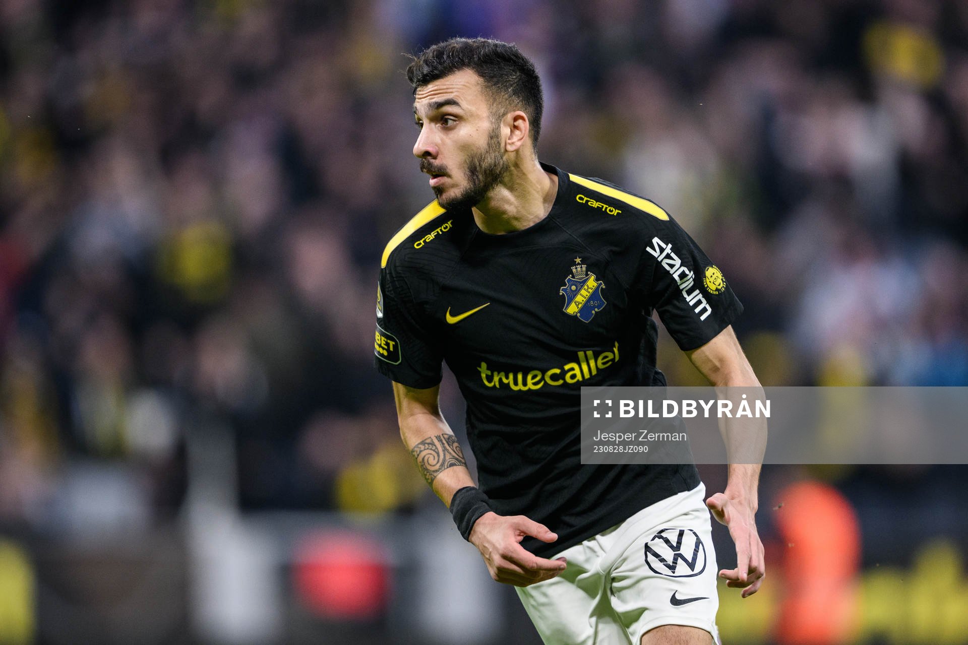 AIKs Ioannis Pittas jublar
