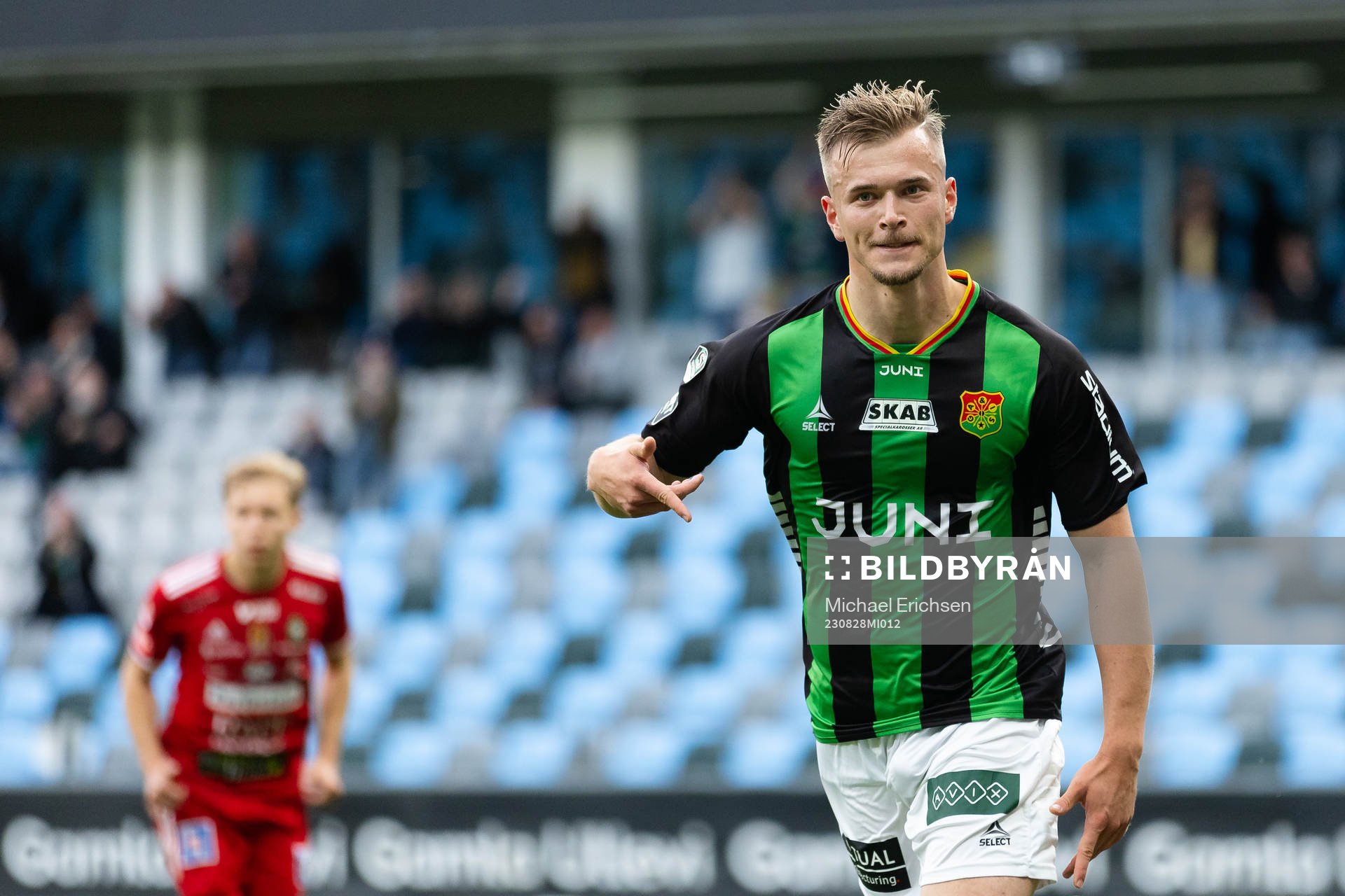 GAIS  Alexander Ahl Holmström jublar