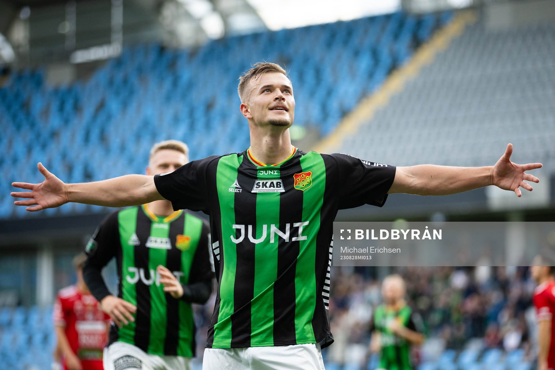 GAIS  Alexander Ahl Holmström jublar