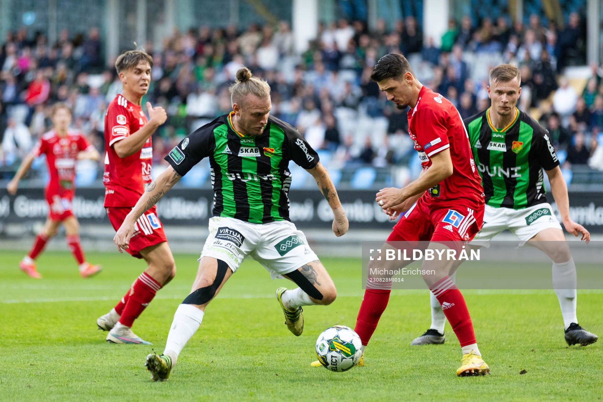 GAIS  Jonas Lindberg och Skövde AIKs Aldin Basic