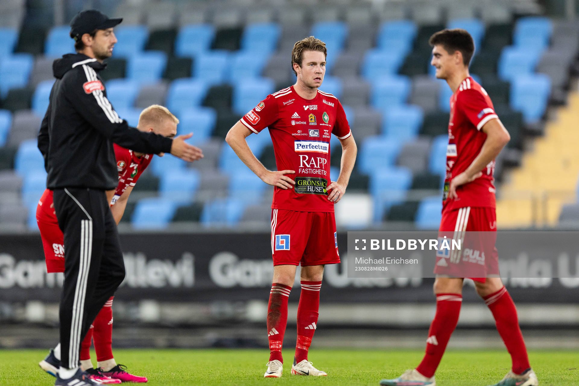 Skövde AIKs spelare deppar