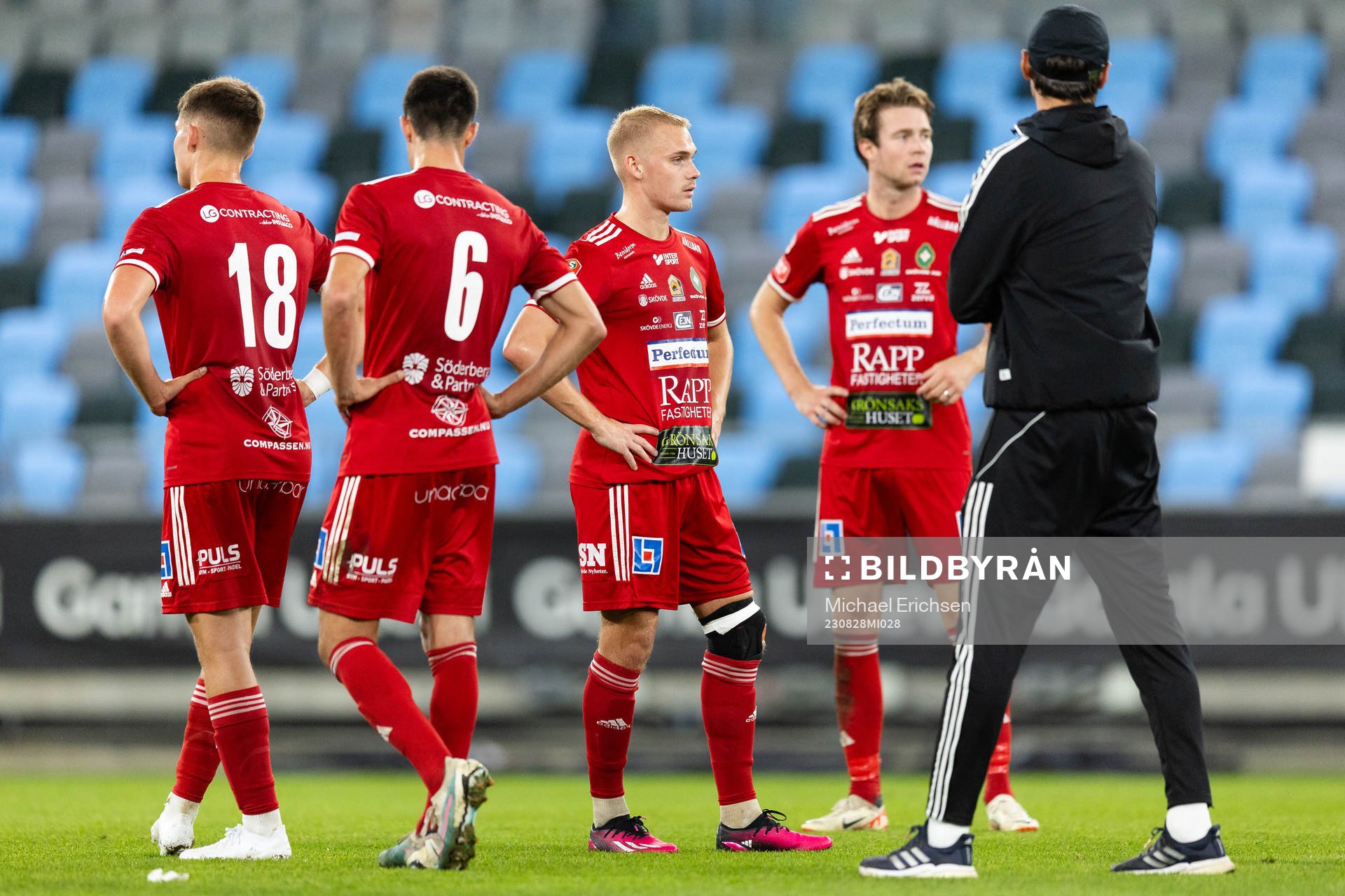 Skövde AIKs spelare deppar