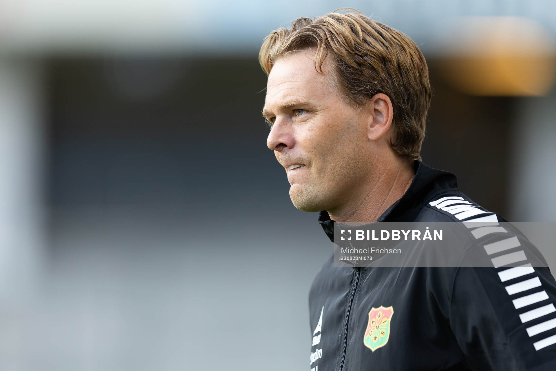 GAIS  tränare Fredrik Holmberg