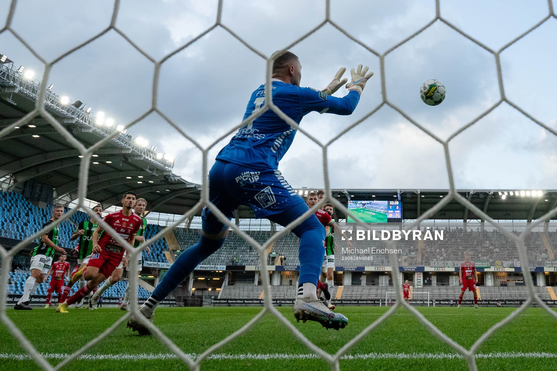 GAIS målvakt Mergim Krasniqi
