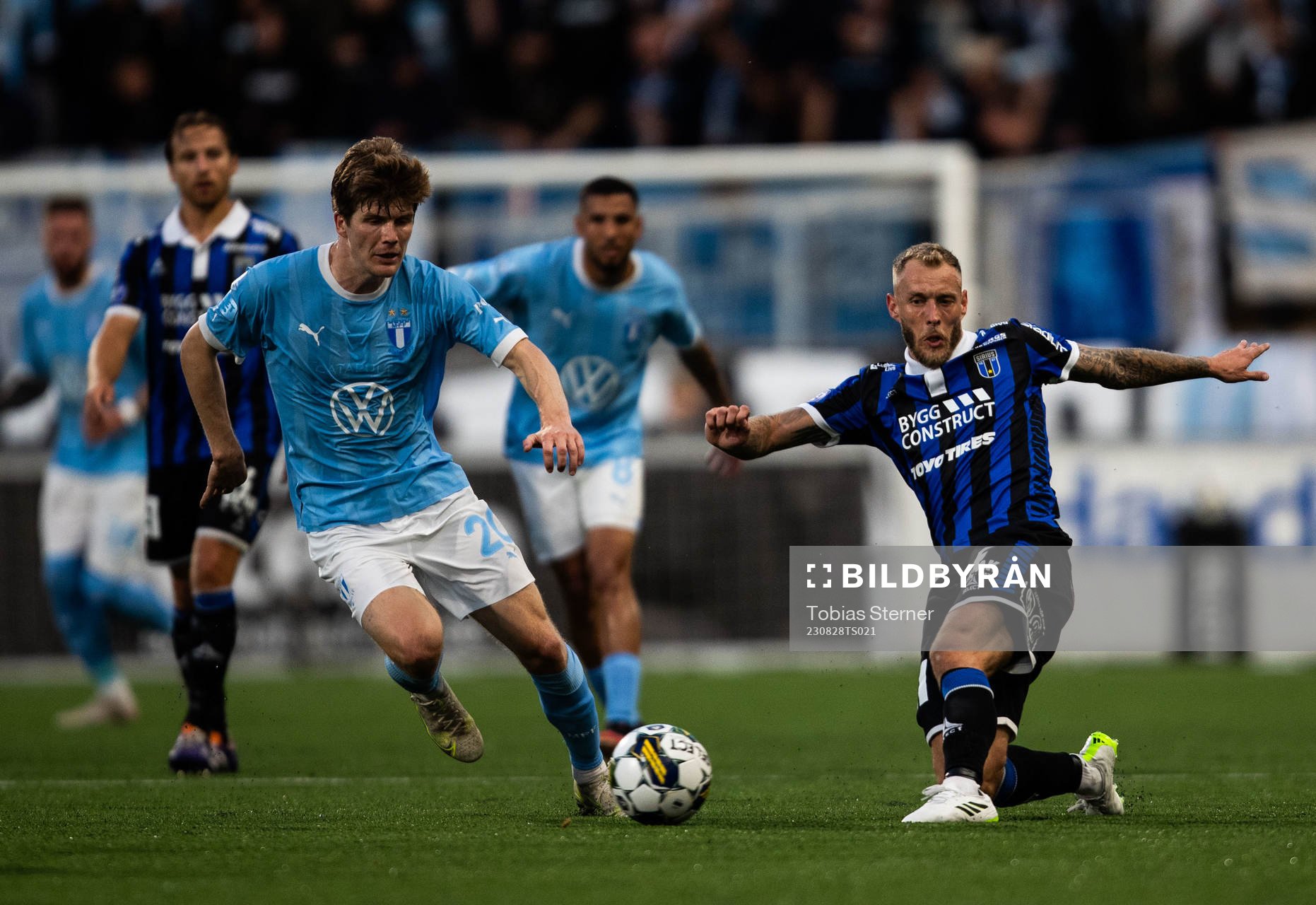 Malmö FFs Oliver Berg och Sirius Joeri De Kamps