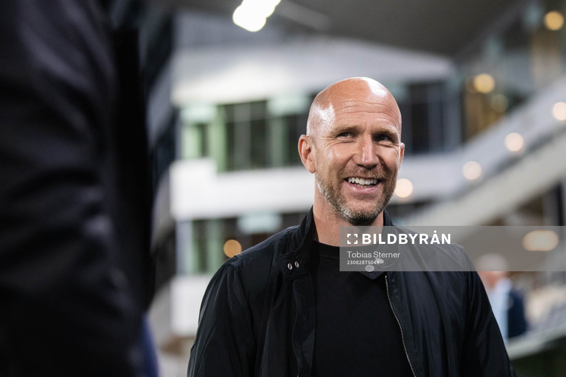 Malmö FFs tränare Henrik Rydström jublar