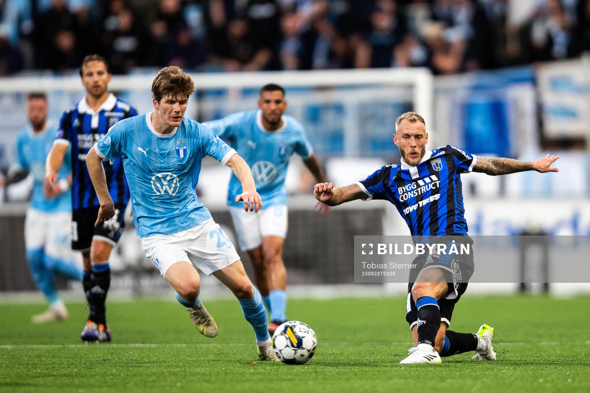 Malmö FFs Oliver Berg och Sirius Joeri De Kamps