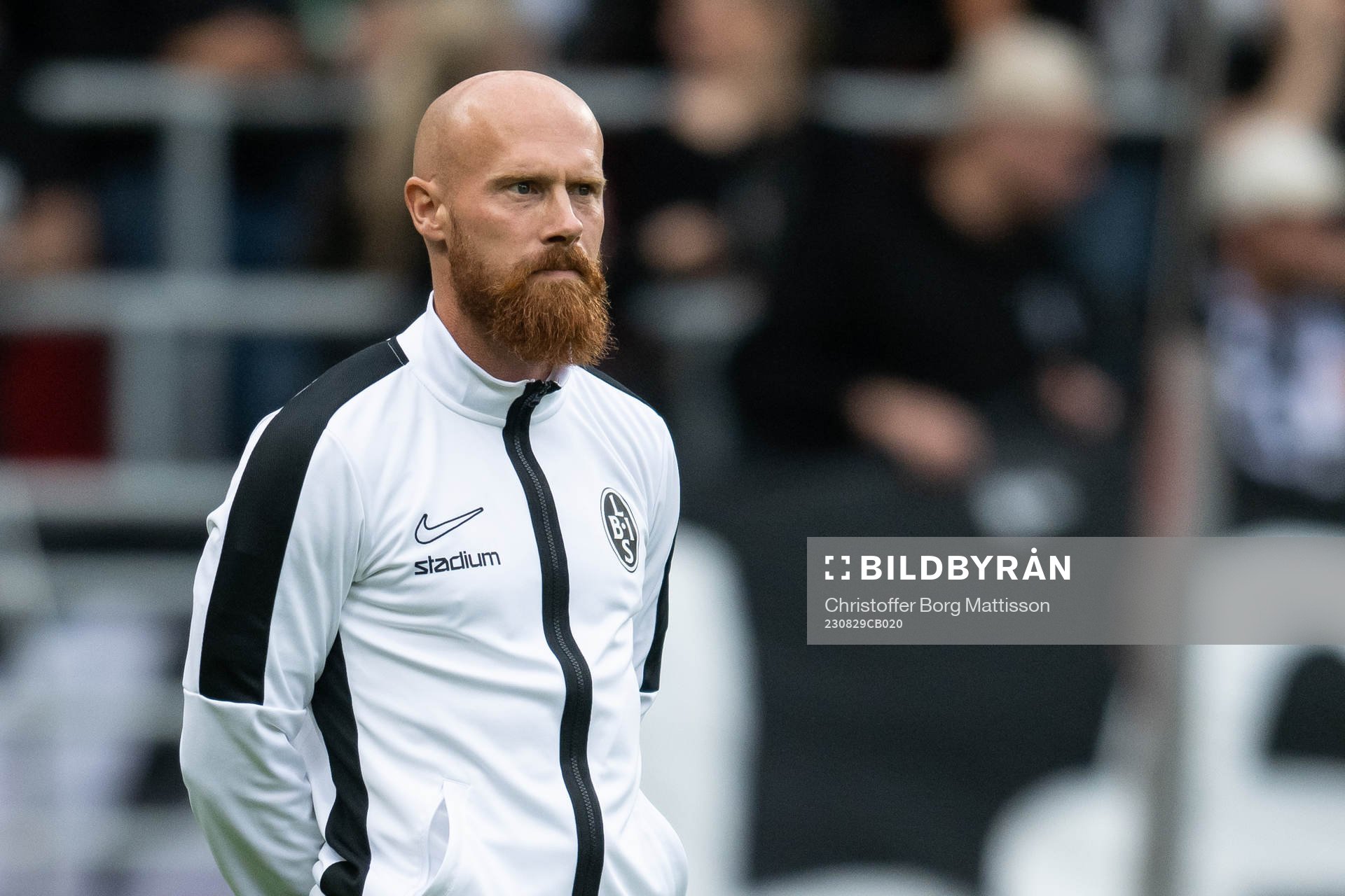 Landskronas tränare Max Mölder