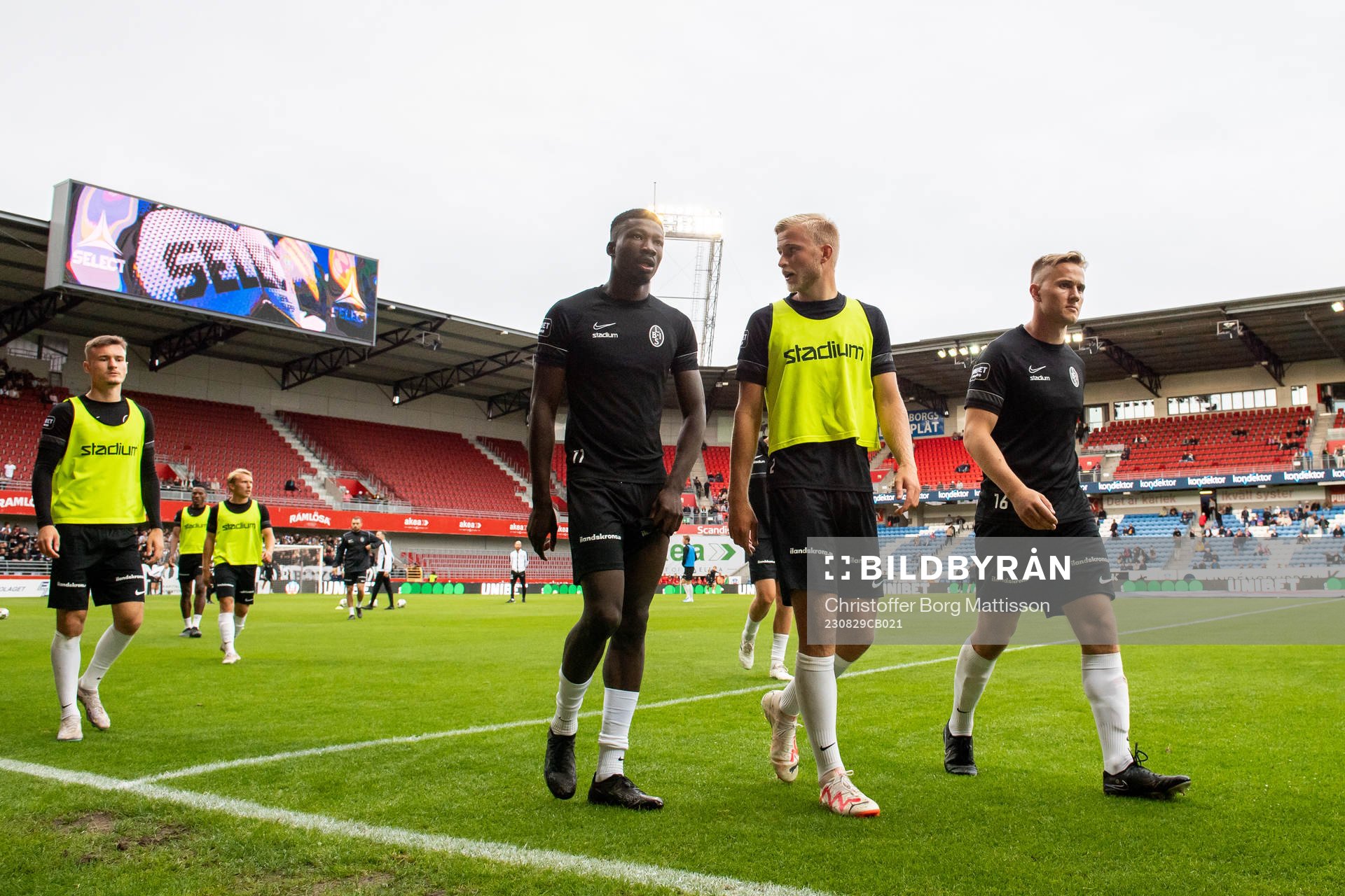 Landskronas Ousmane Diawara och Landskronas Johan Rapp