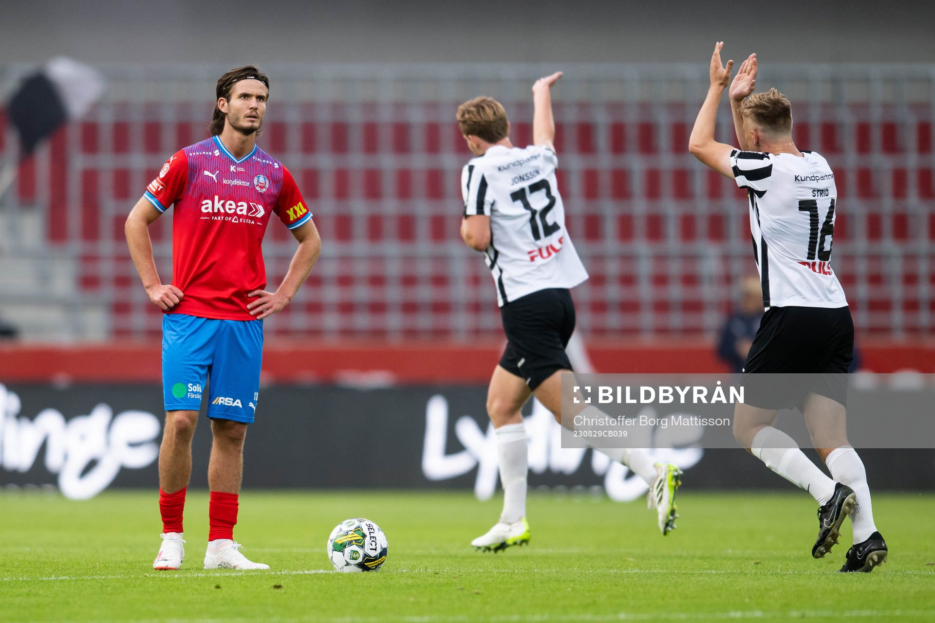 Helsingborgs Wilhelm Loeper deppar