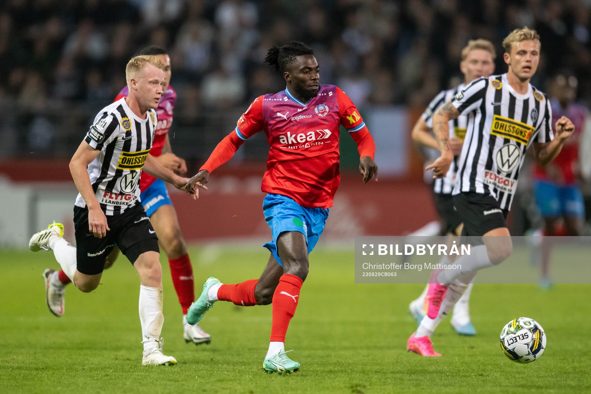 Landskronas David Edvardsson och Helsingborgs Benjamin