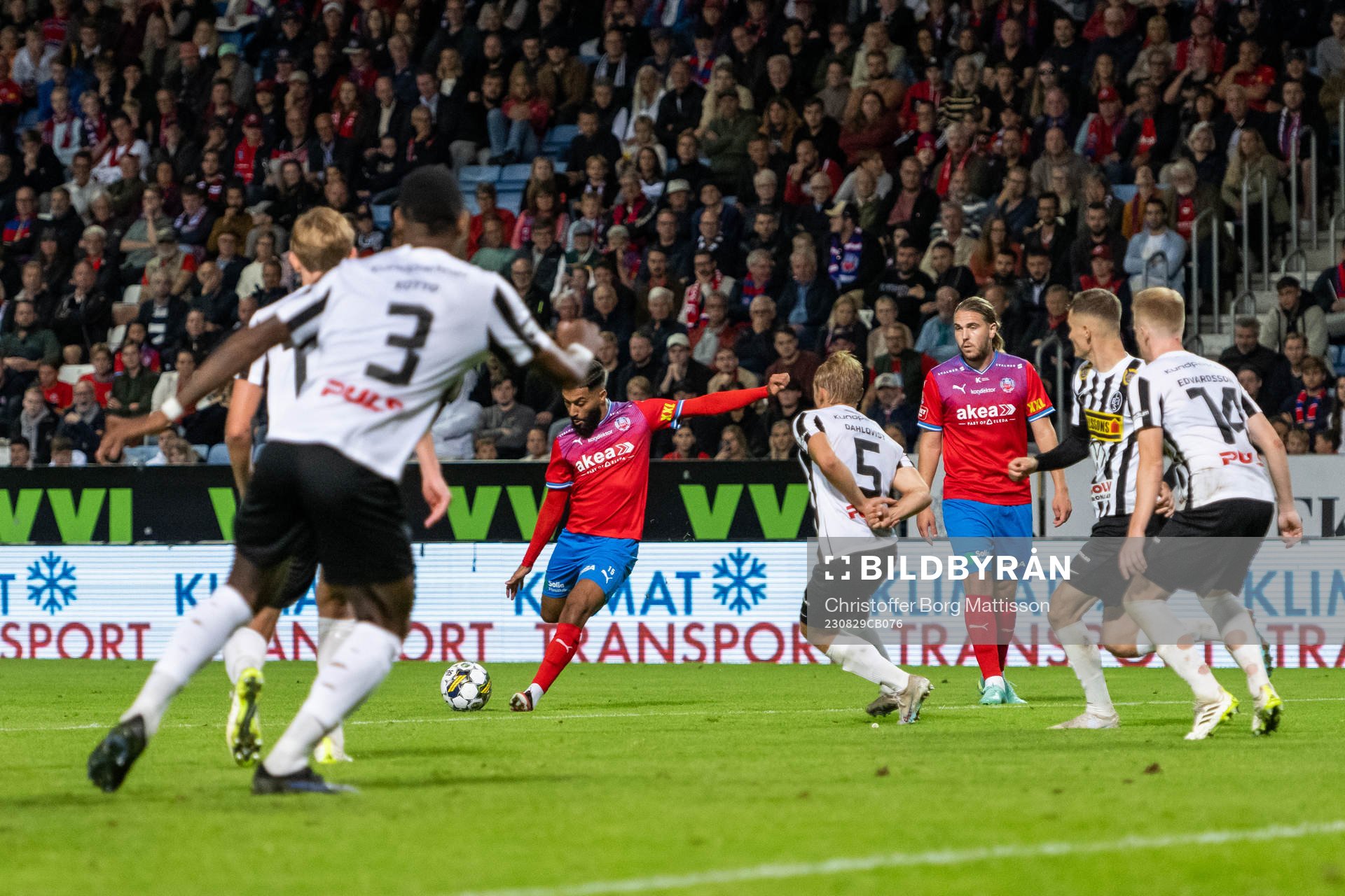 Helsingborgs Amin Al-Hamawi gör 1-1