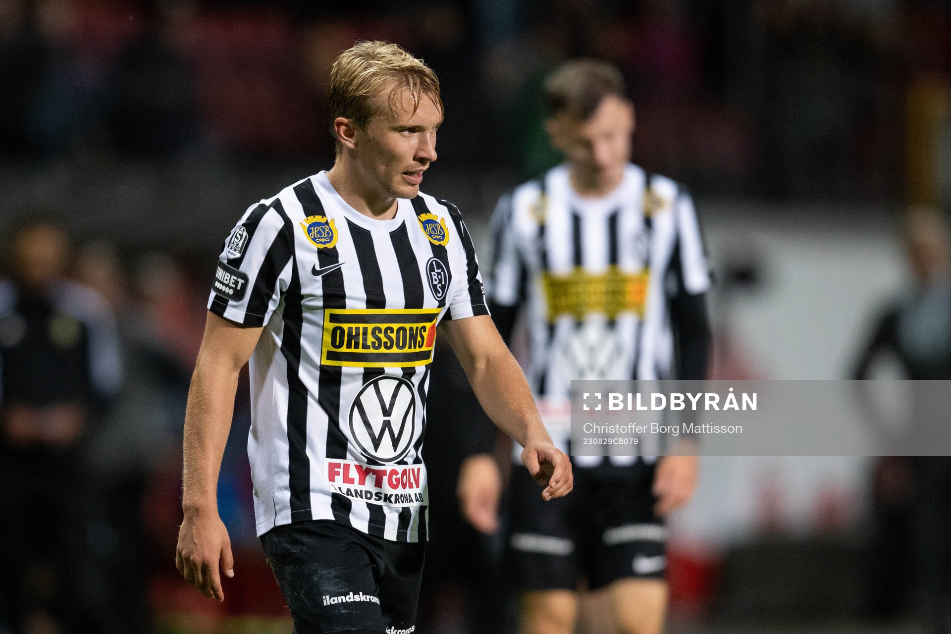 Landskronas Edvin Dahlqvist deppar
