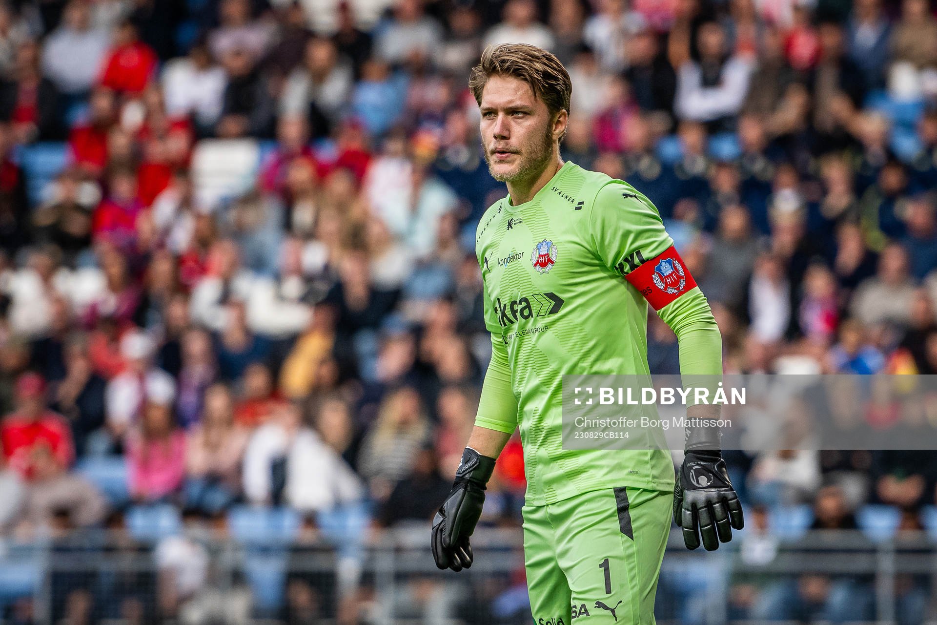 Helsingborgs målvakt Kalle Joelsson