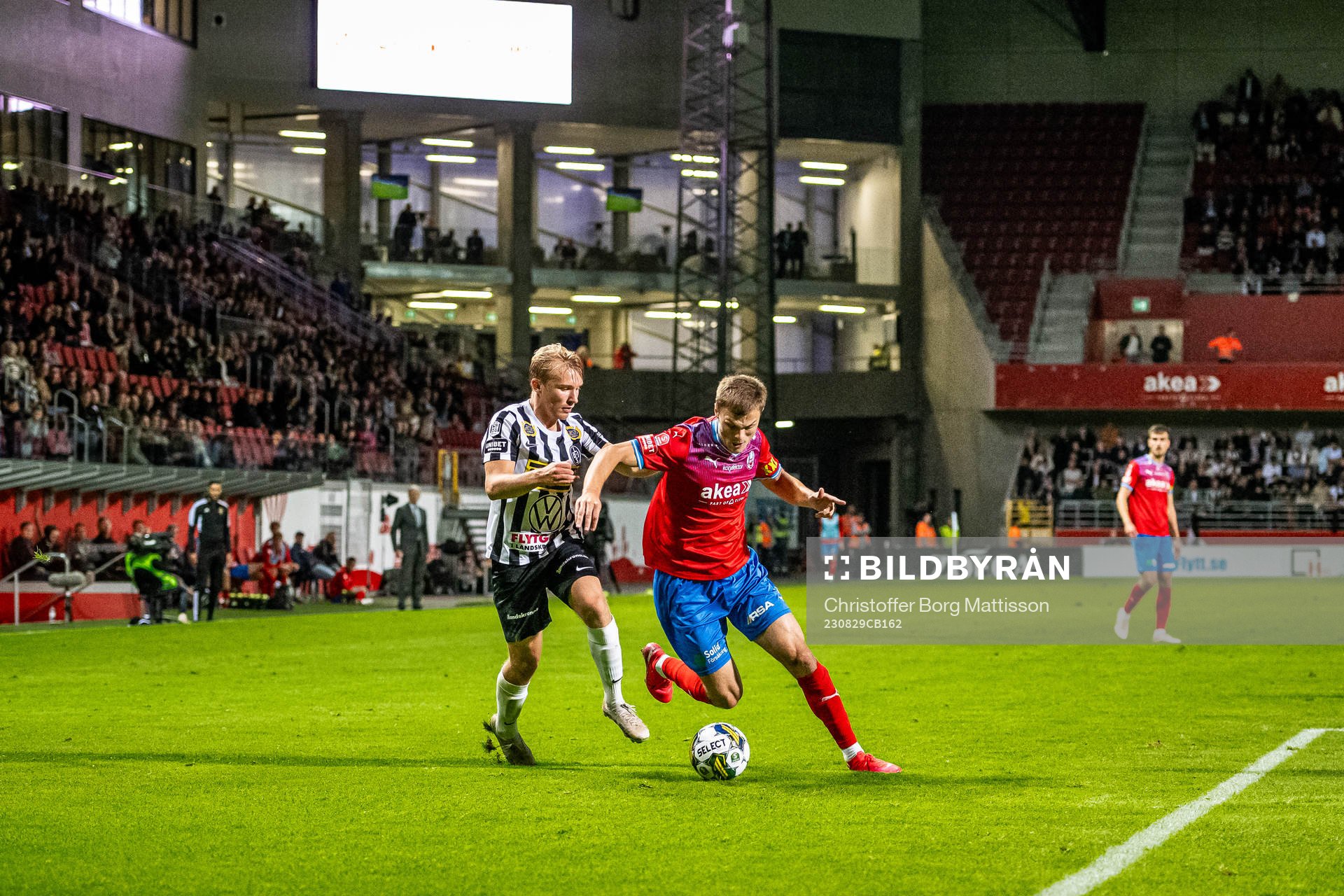 Landskronas Edvin Dahlqvist och Helsingborgs Erik Ring