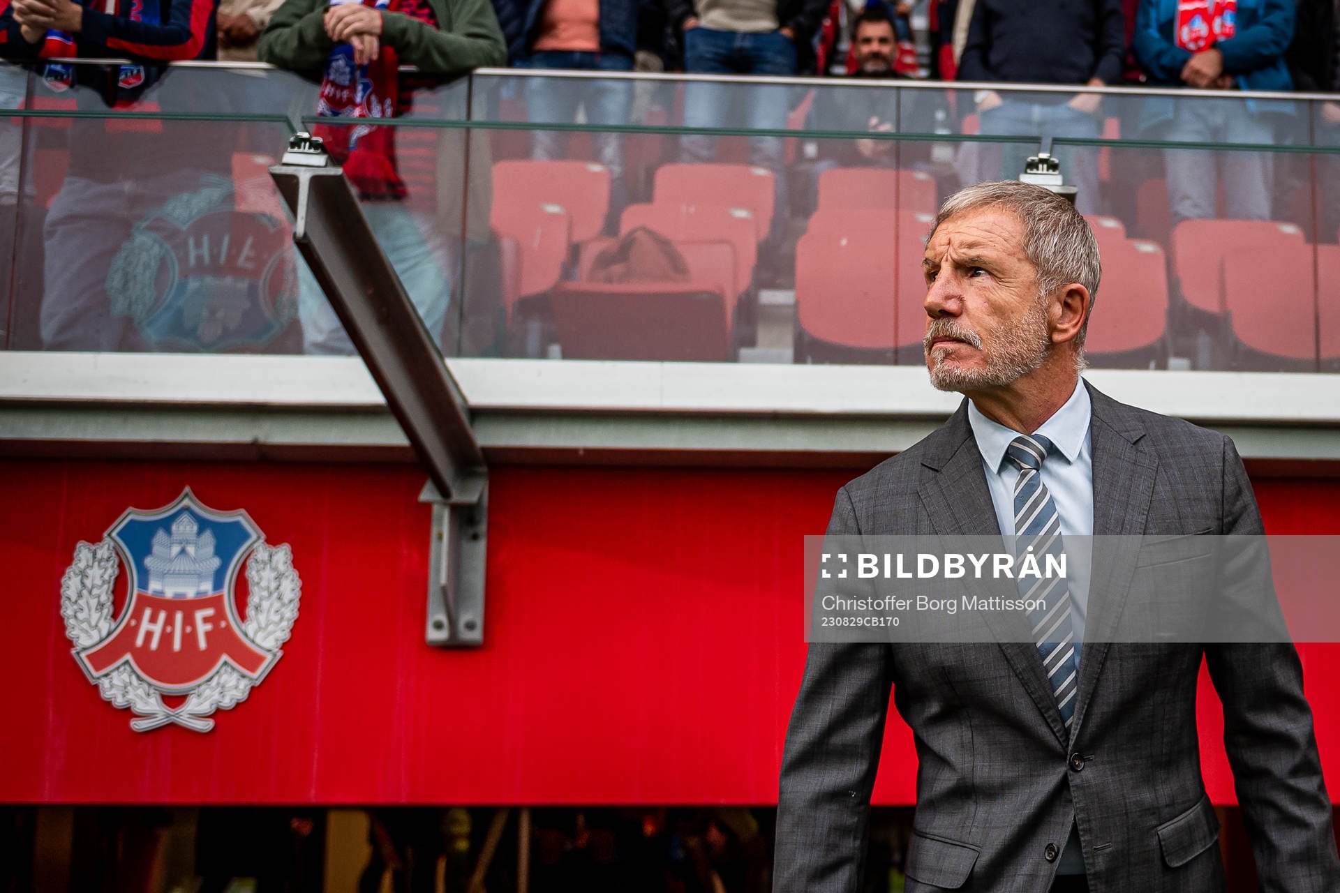 Helsingborgs tränare Stuart Baxter