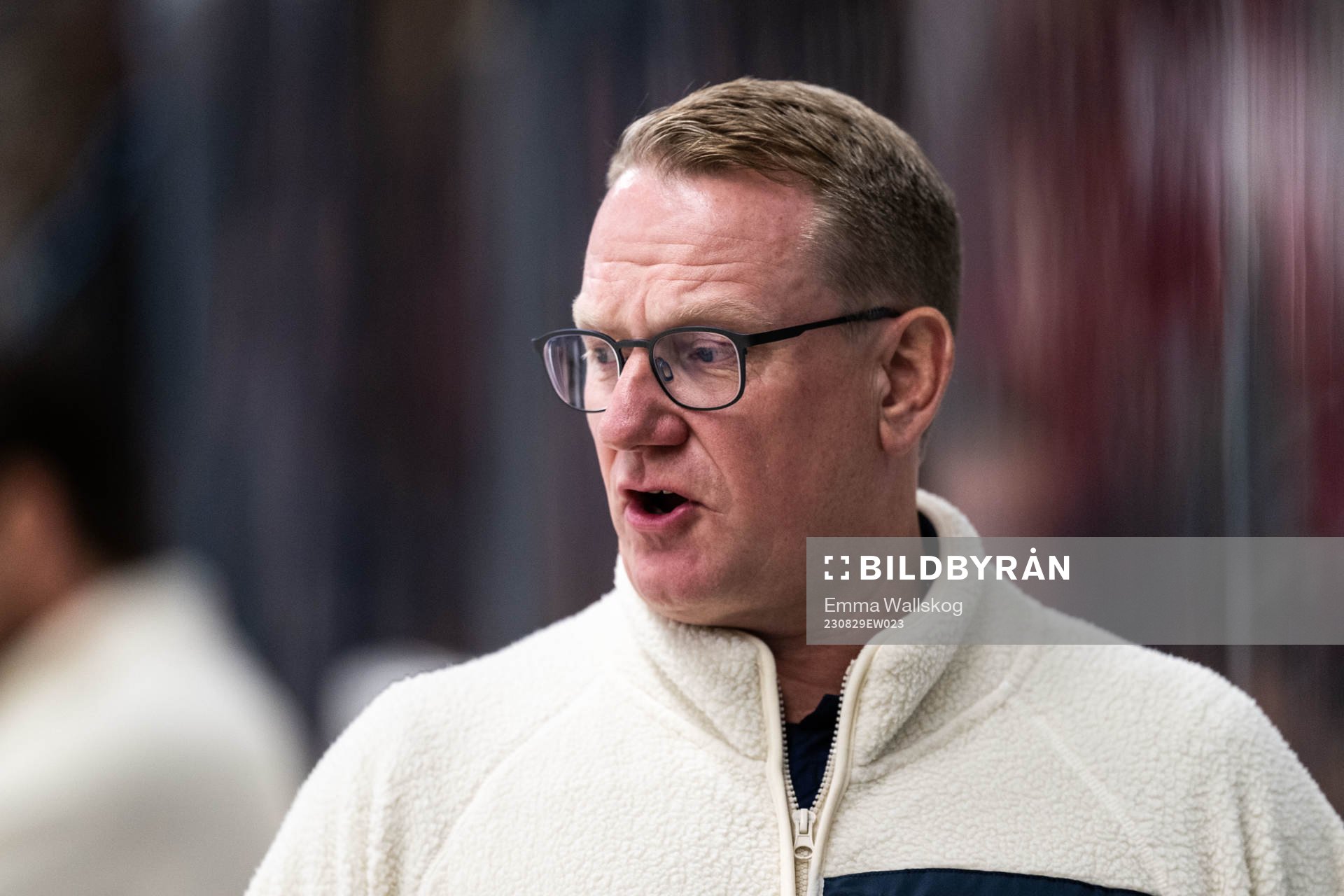 Södertäljes tränare Magnus Bogren