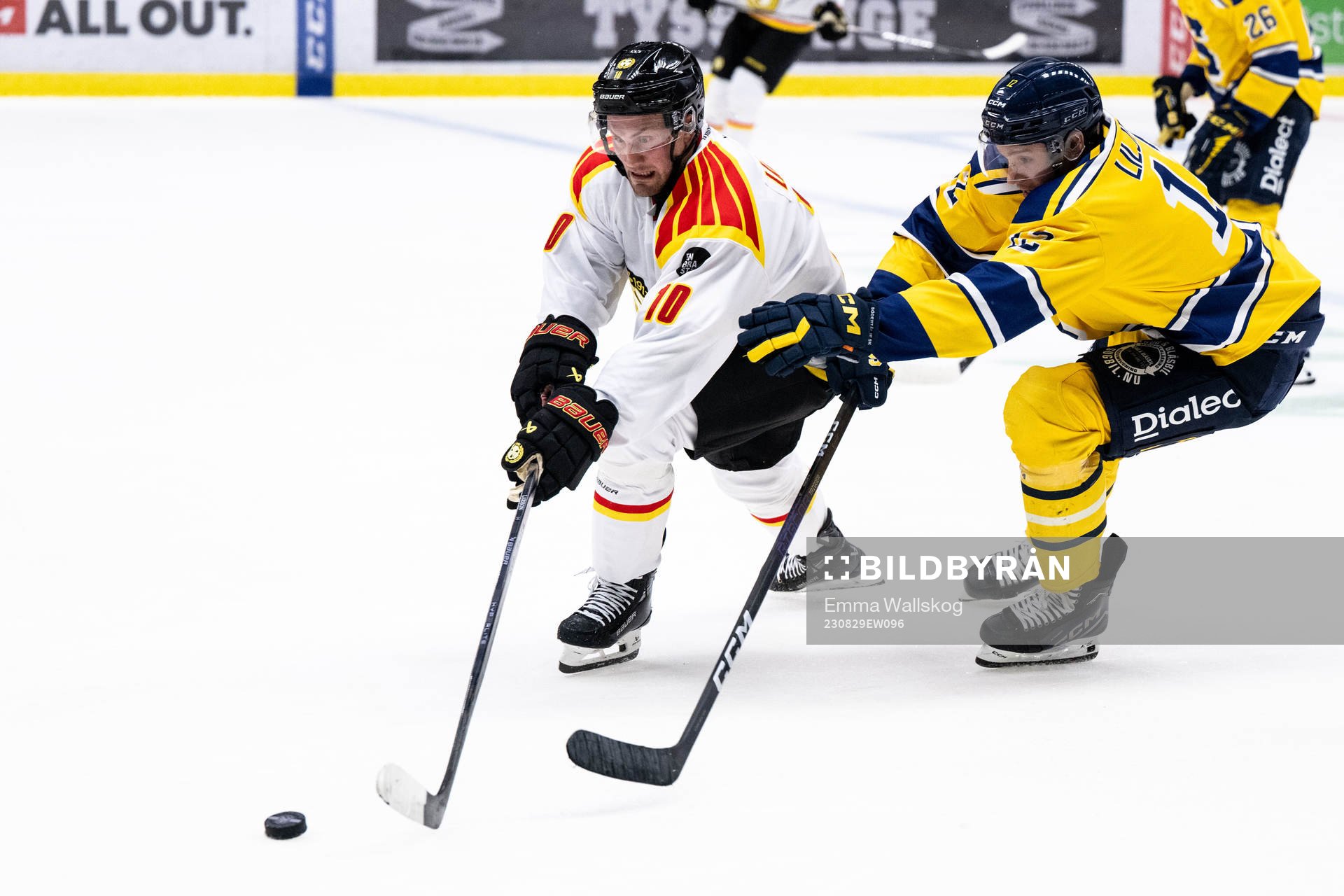 Brynäs Johan Larsson och Södertäljes Viktor Liljegren