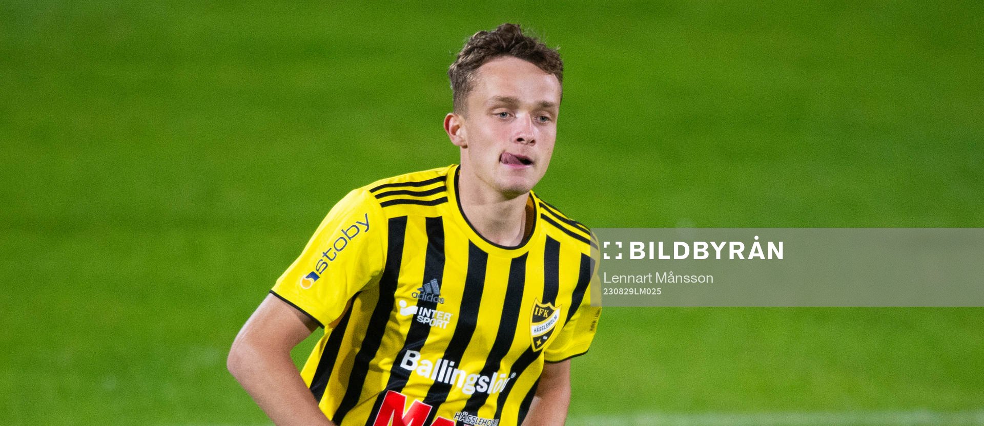 IFK Hässleholms Philip Berndt med tungan rätt i mun i