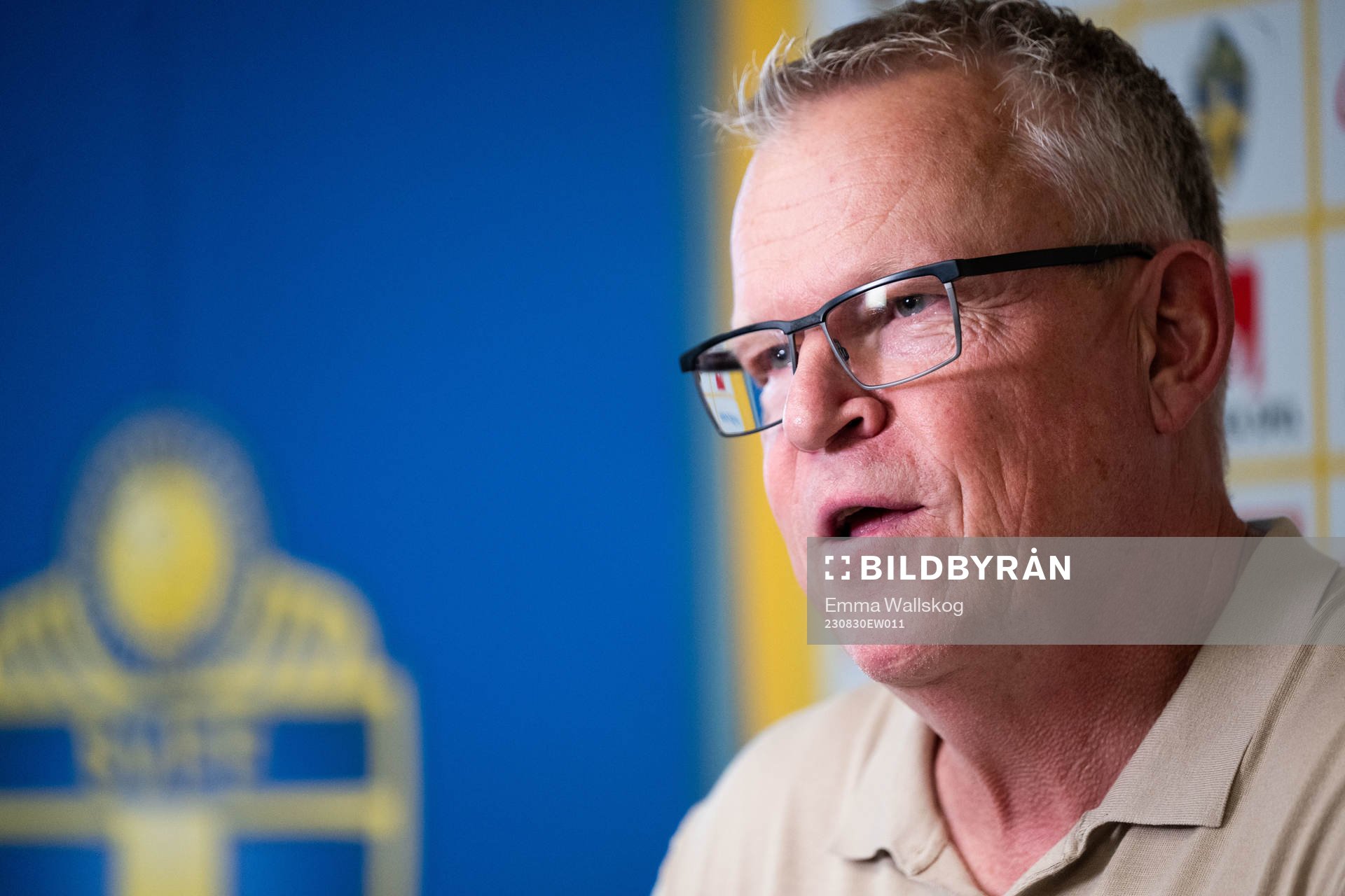 Head coach Janne Andersson of the Swedish national football