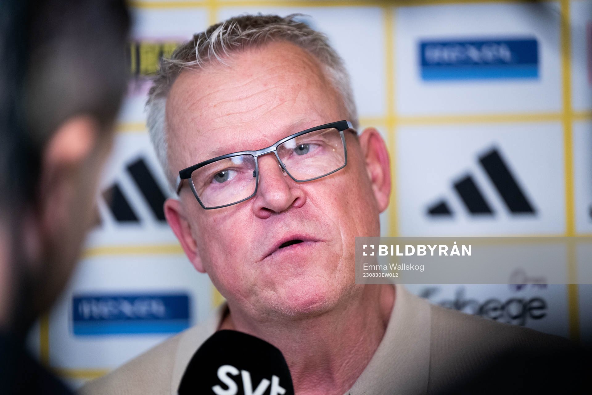 Head coach Janne Andersson of the Swedish national football