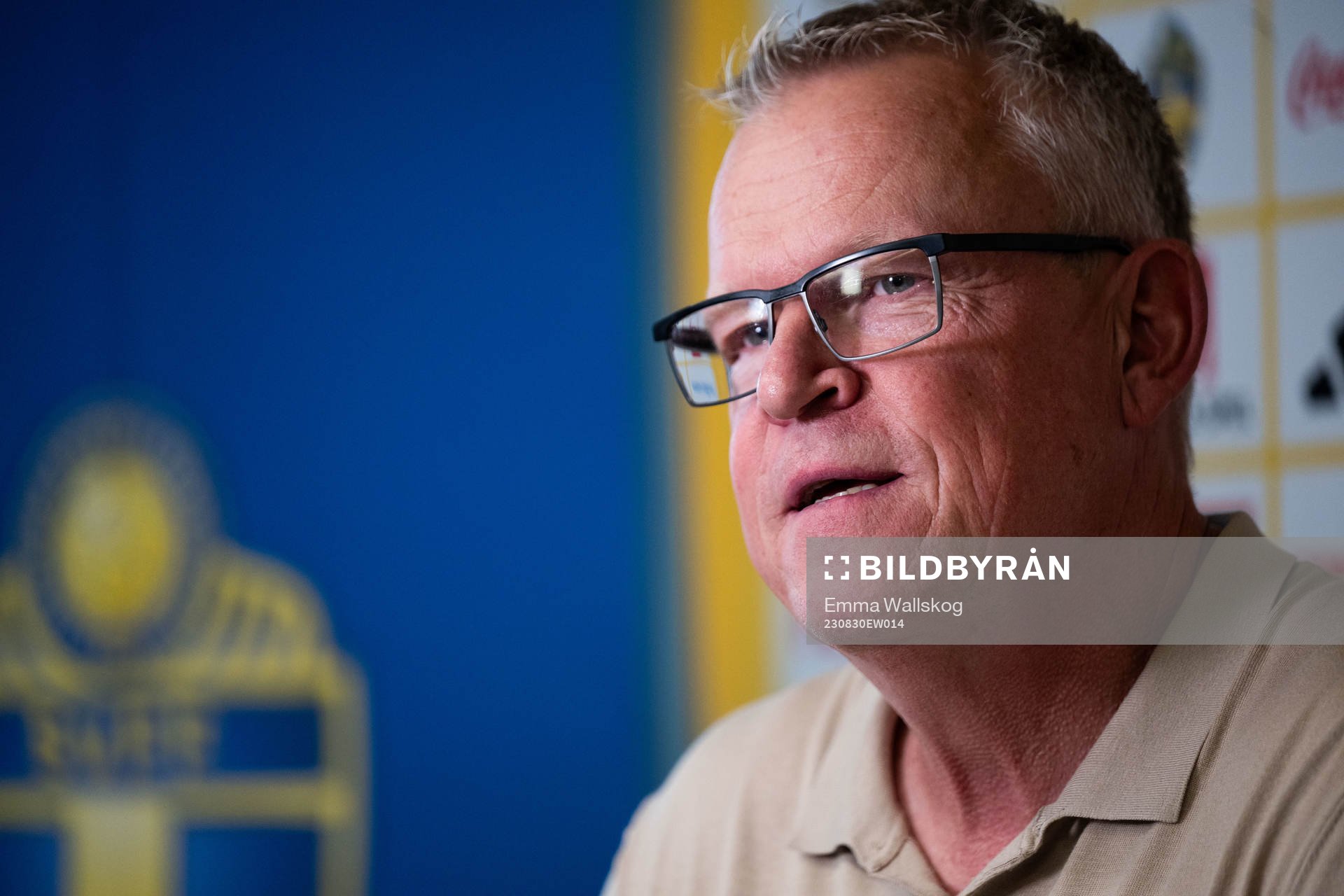 Head coach Janne Andersson of the Swedish national football
