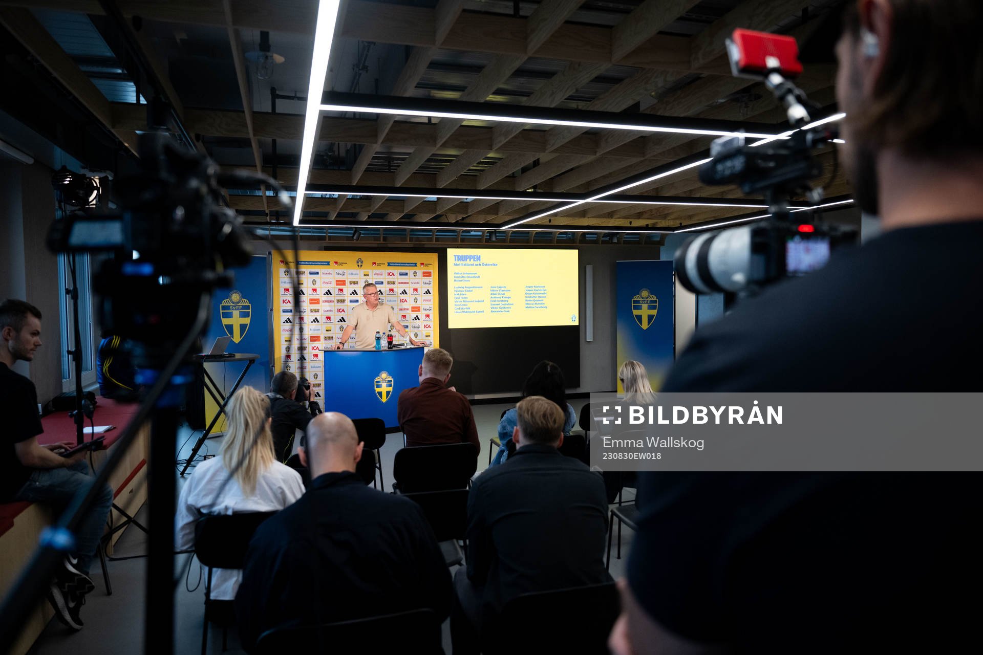 Head coach Janne Andersson of the Swedish national football