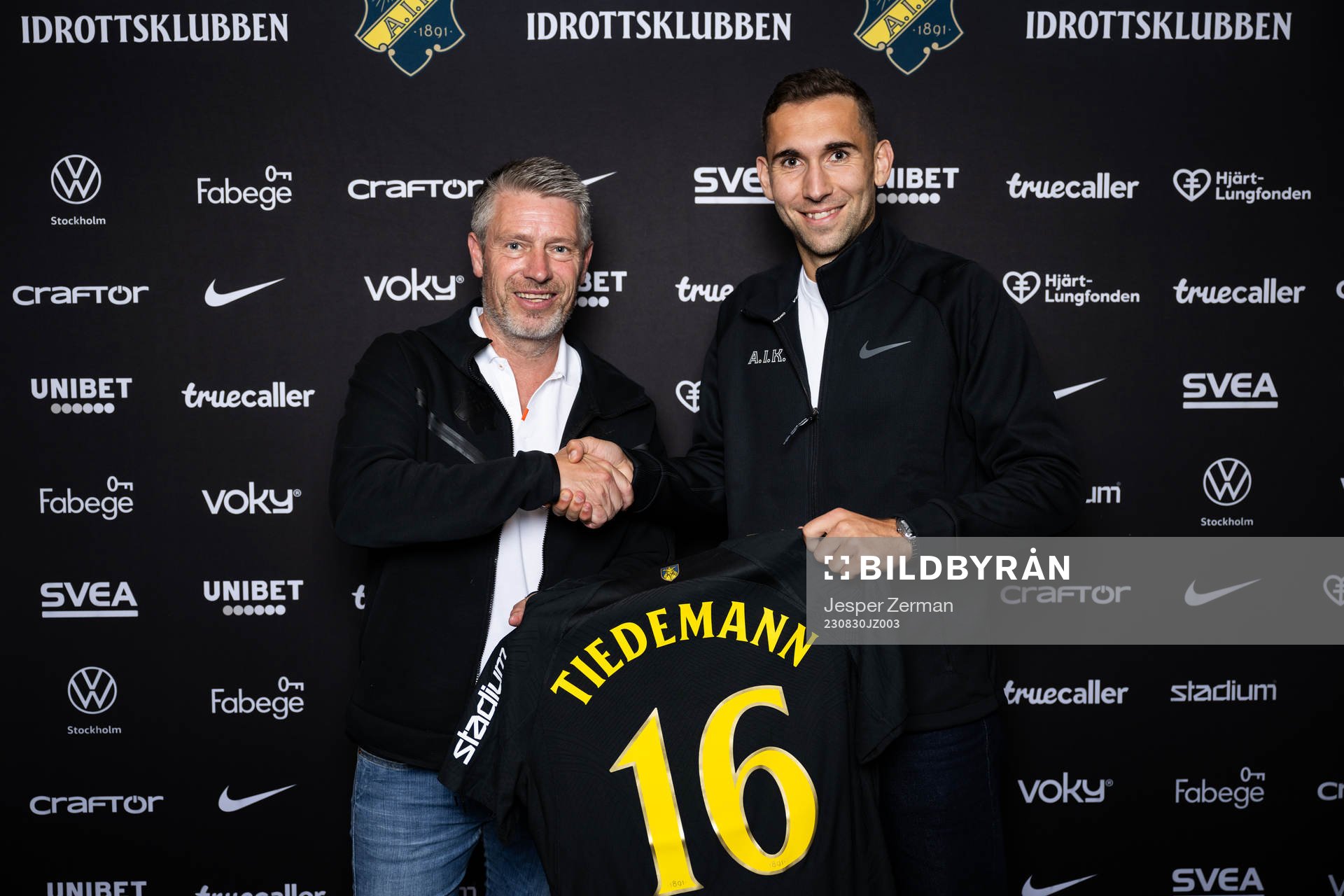 s sportchef Thomas Berntsen och Benjamin Tiedemann Hansen