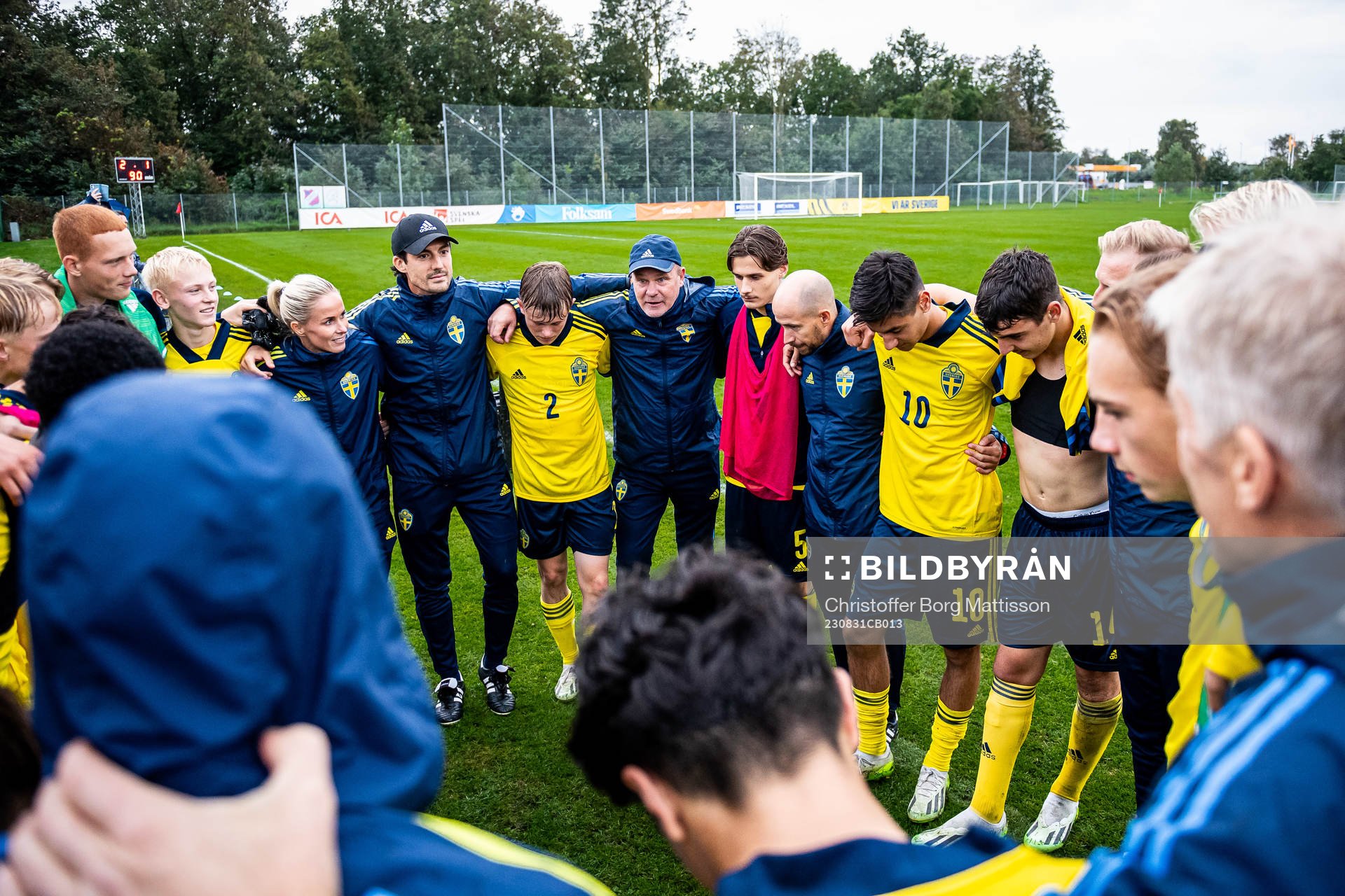 Sveriges förbundskapten Roger Franzén
