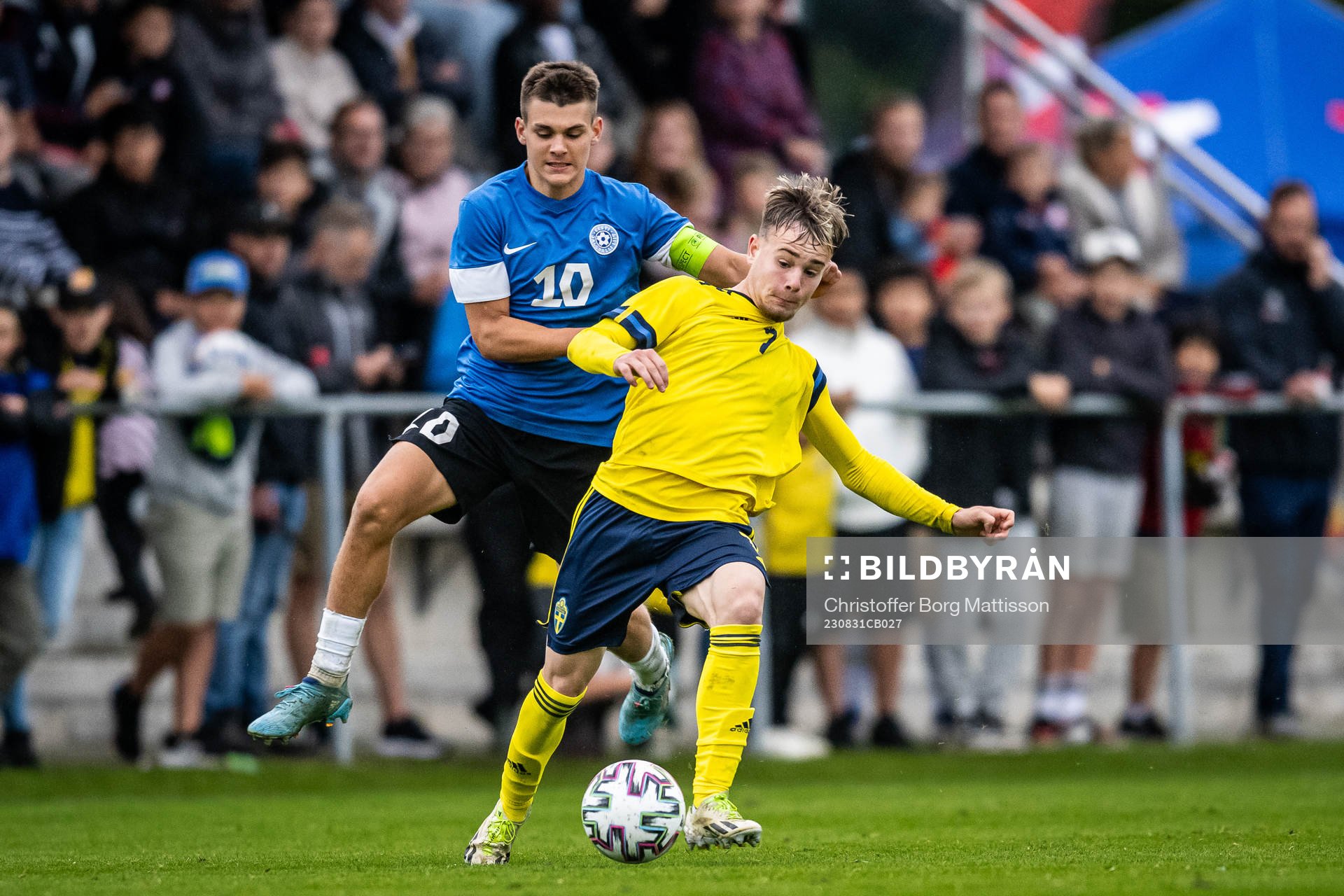 Estlands Patrik Kristal och Sveriges Neo Jönsson