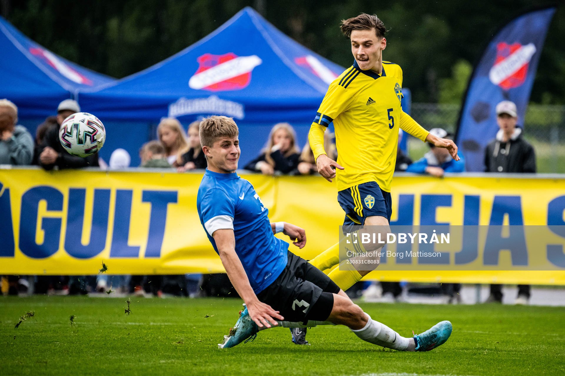 Sveriges Melvin Vucenovic Persson