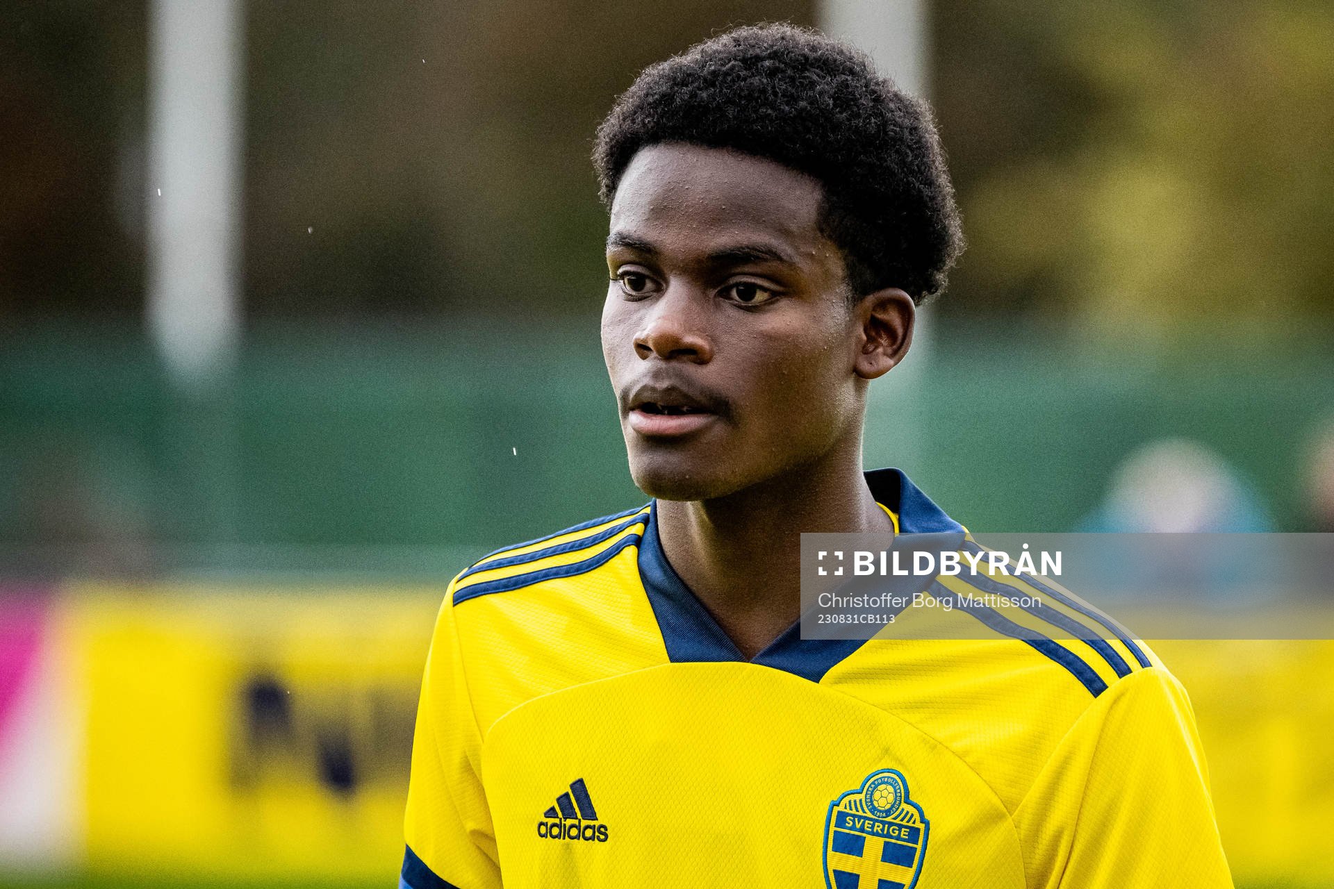 Sveriges Dennis Asprilla Ponce