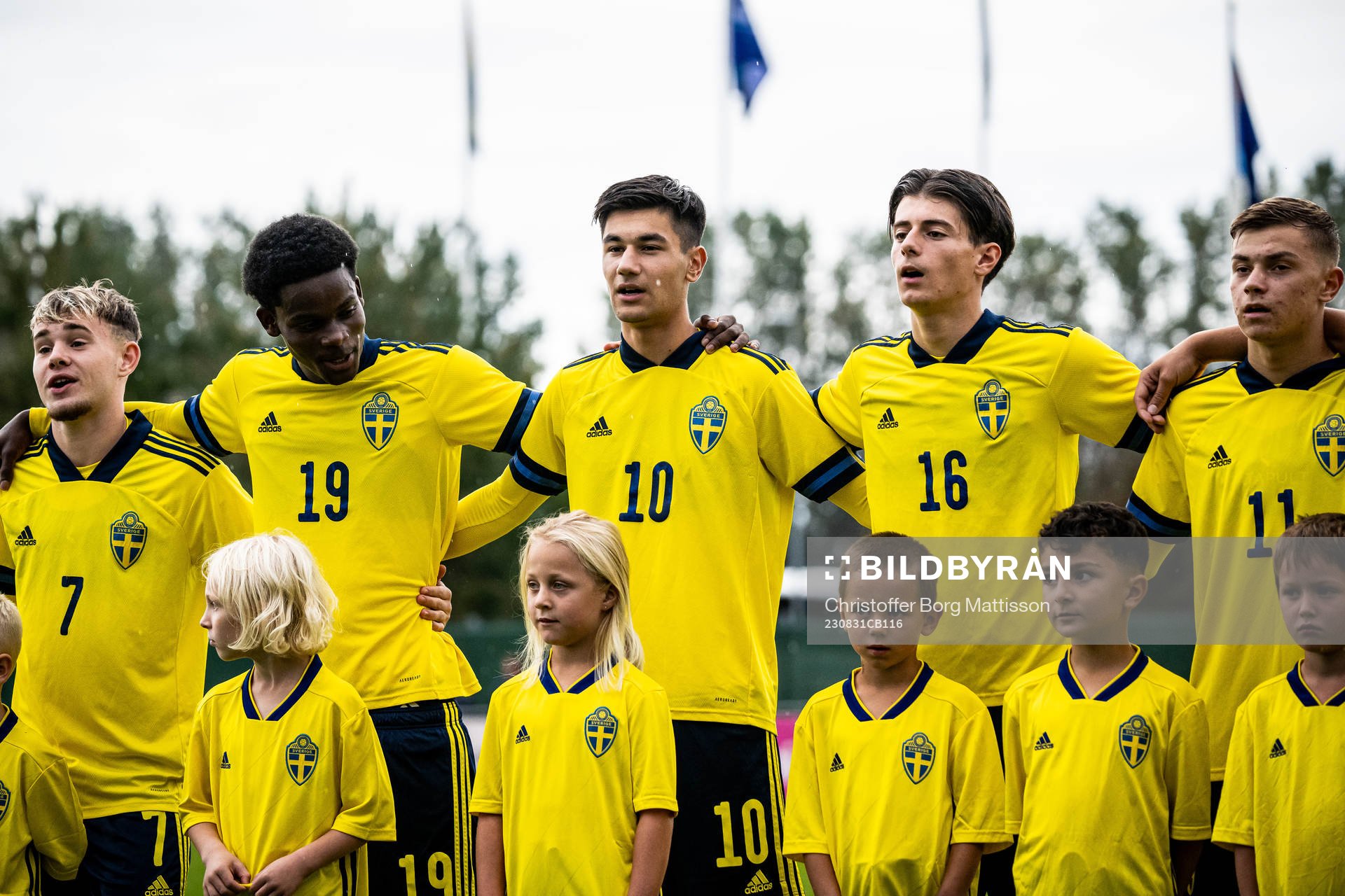 Sveriges Neo Jönsson, Dennis Asprilla Ponce, Philip