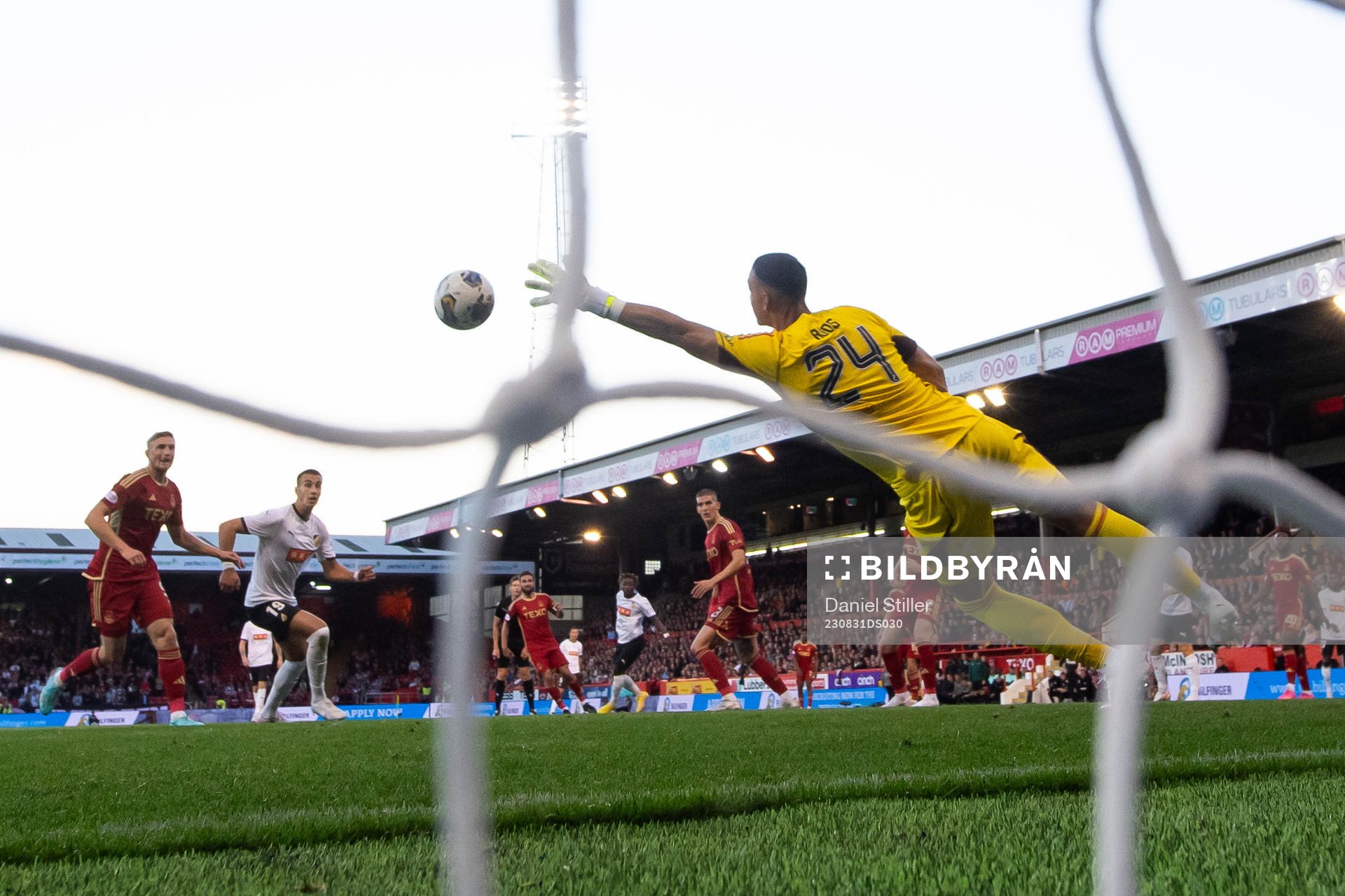 Ibrahim Sadiq of Häcken scores 0-1