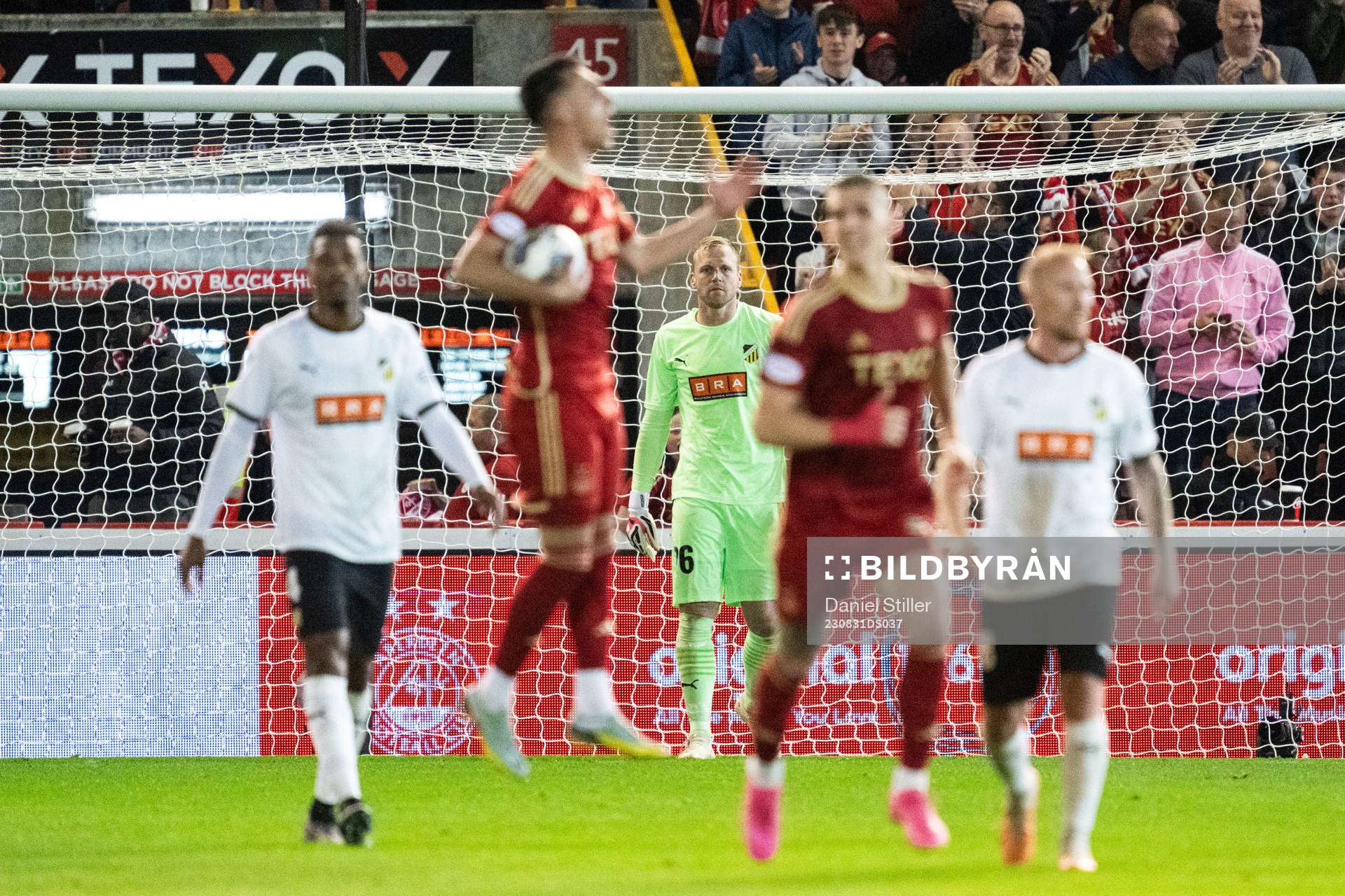 Peter Abrahamsson  of Häcken looks dejected