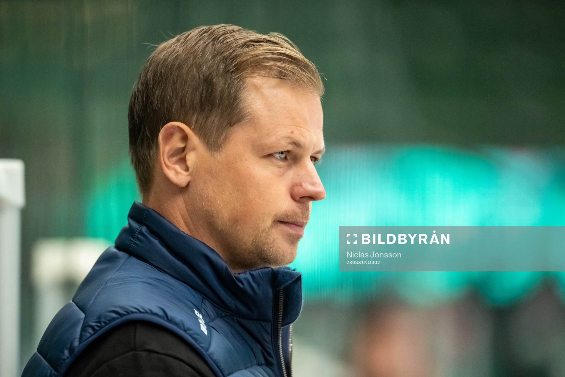 Oskarshamns tränare Martin Filander