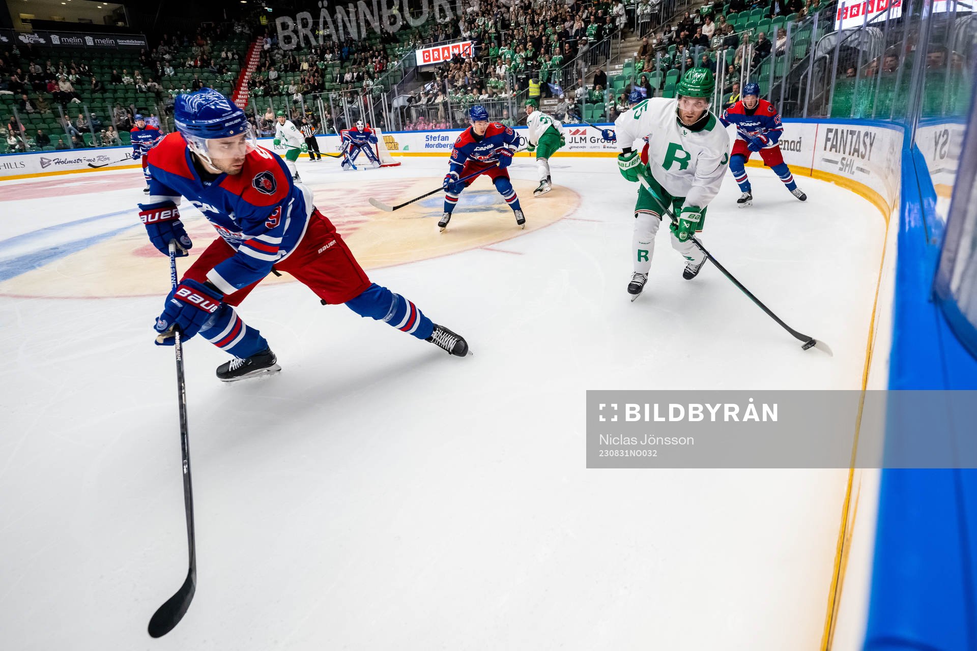 Oskarshamns Ahti Oksanen  och Rögles Simon Ryfors