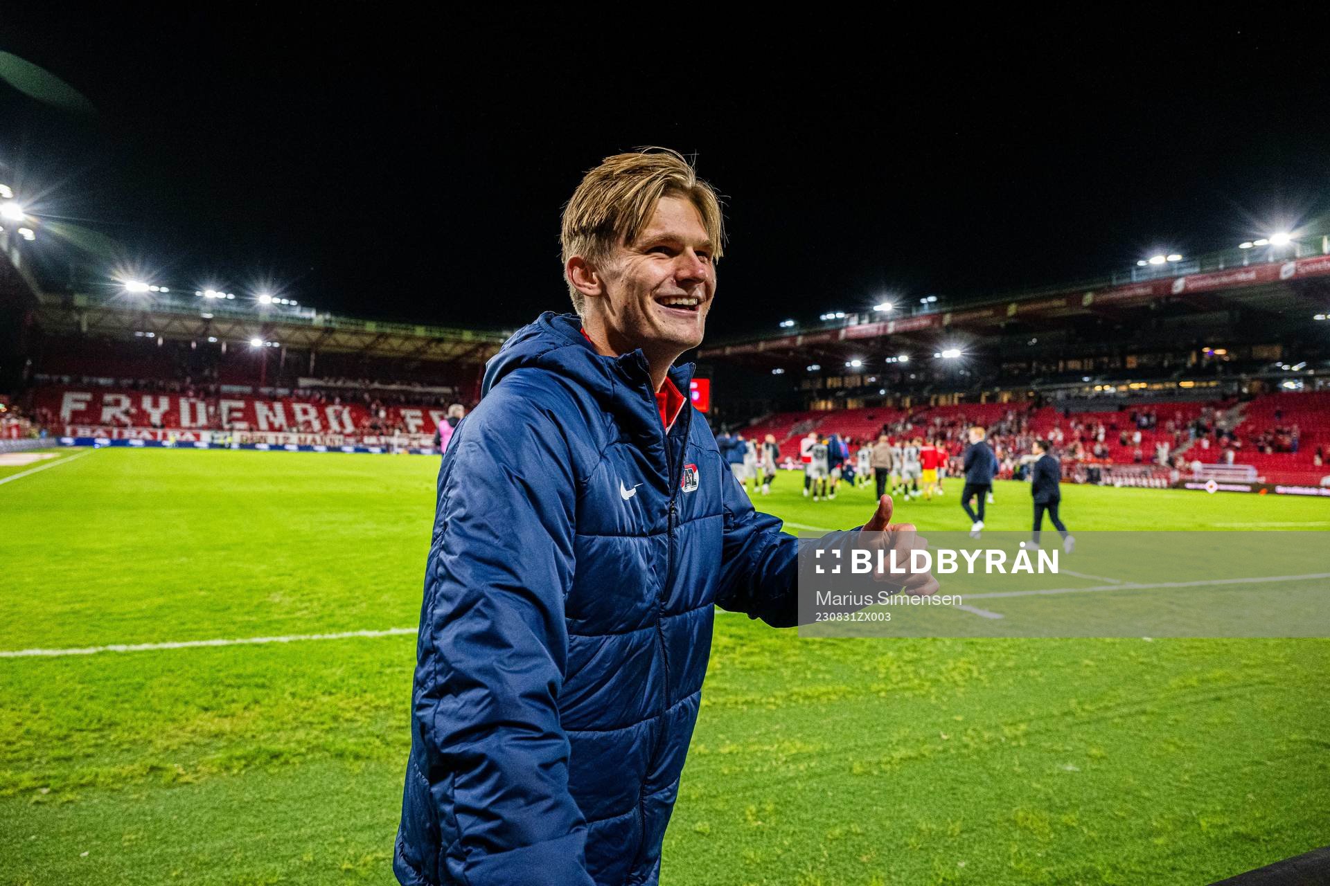 David Moller Wolfe of AZ Alkmaar celebrates